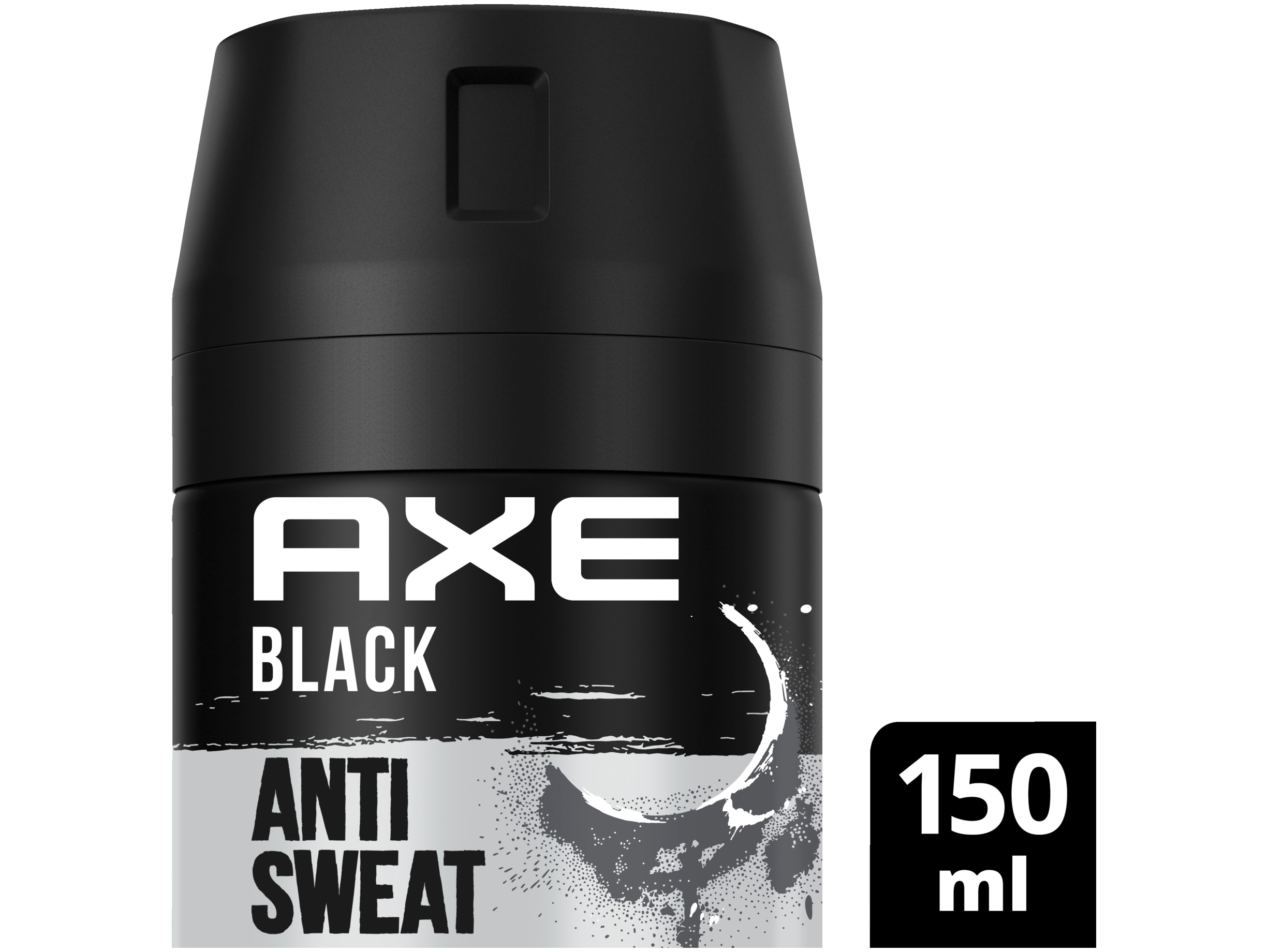Black deodorant bodyspray