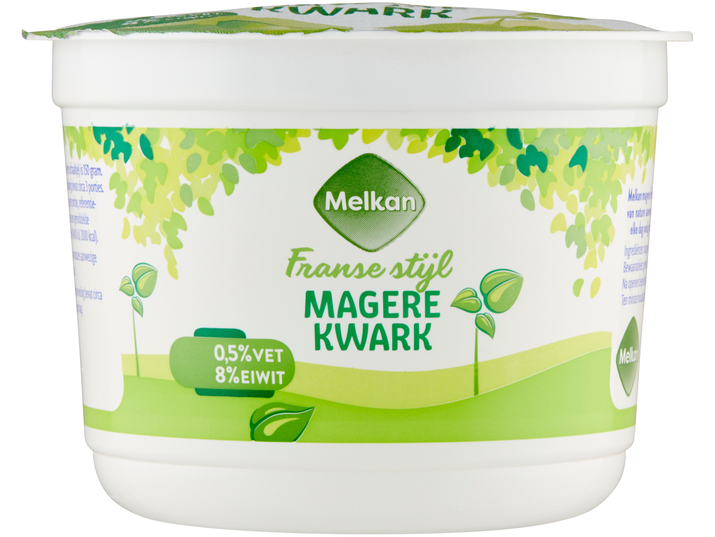 Magere kwark franse stijl