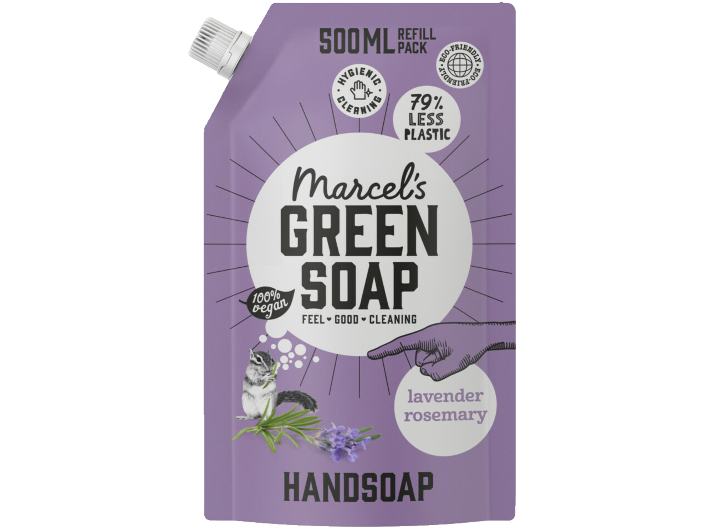 Handzeep lavender rosemary