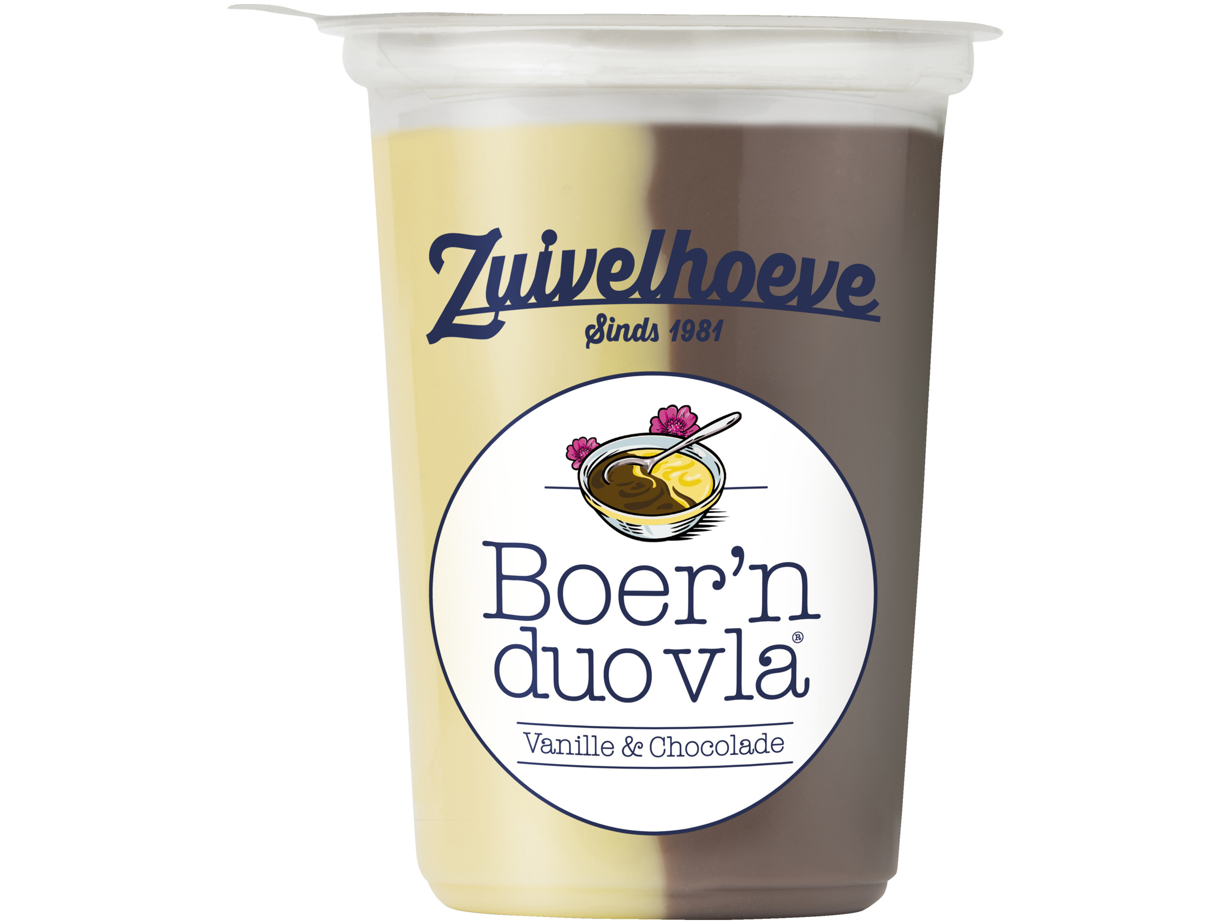 Boer'n vla duo choco vanille