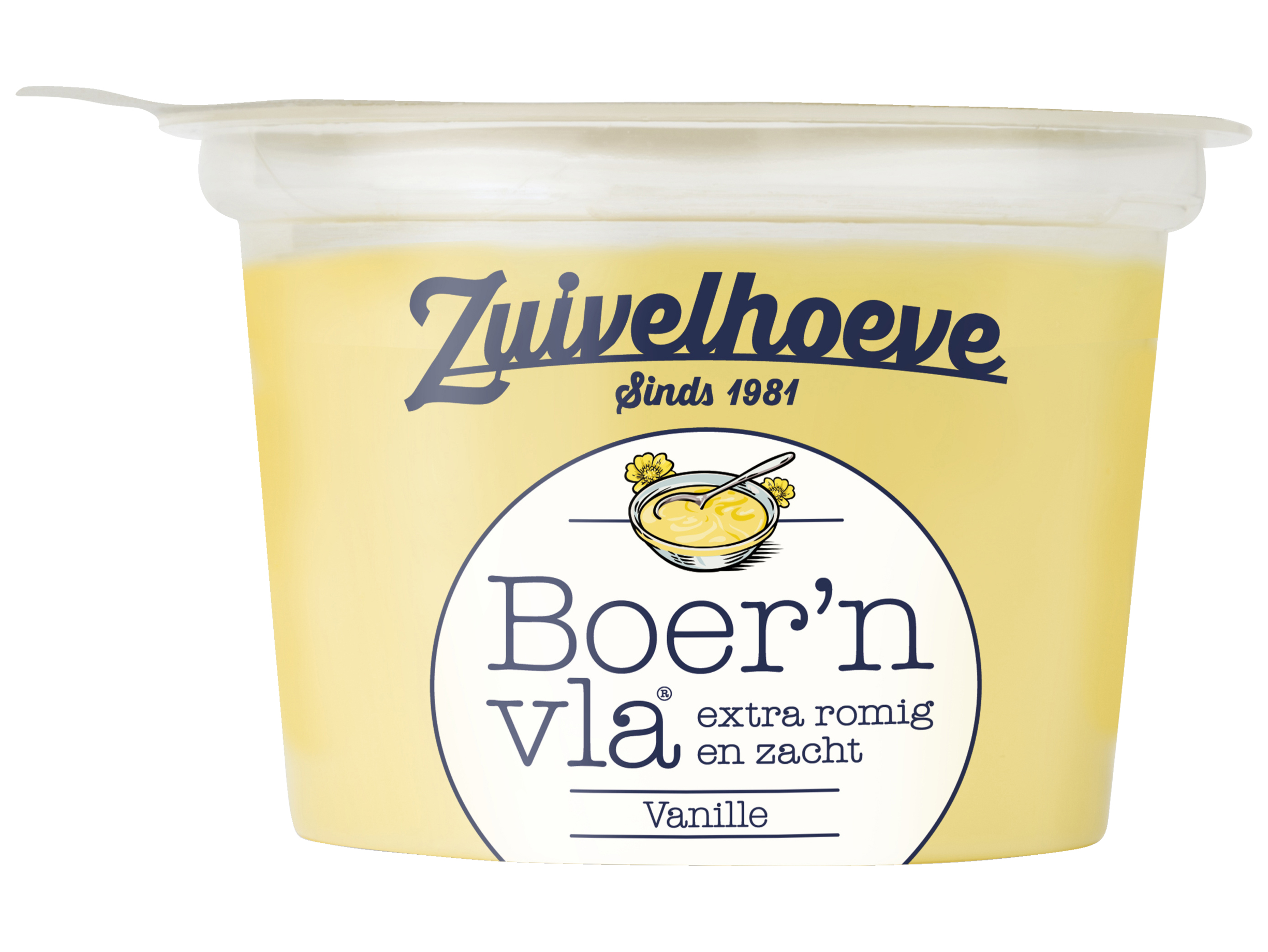Boer'n vla vanille portie