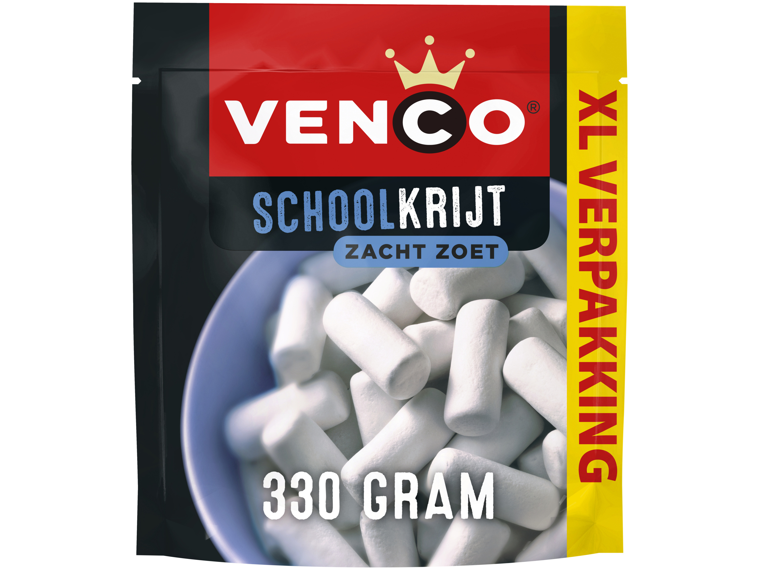 Schoolkrijt zacht zoet xl