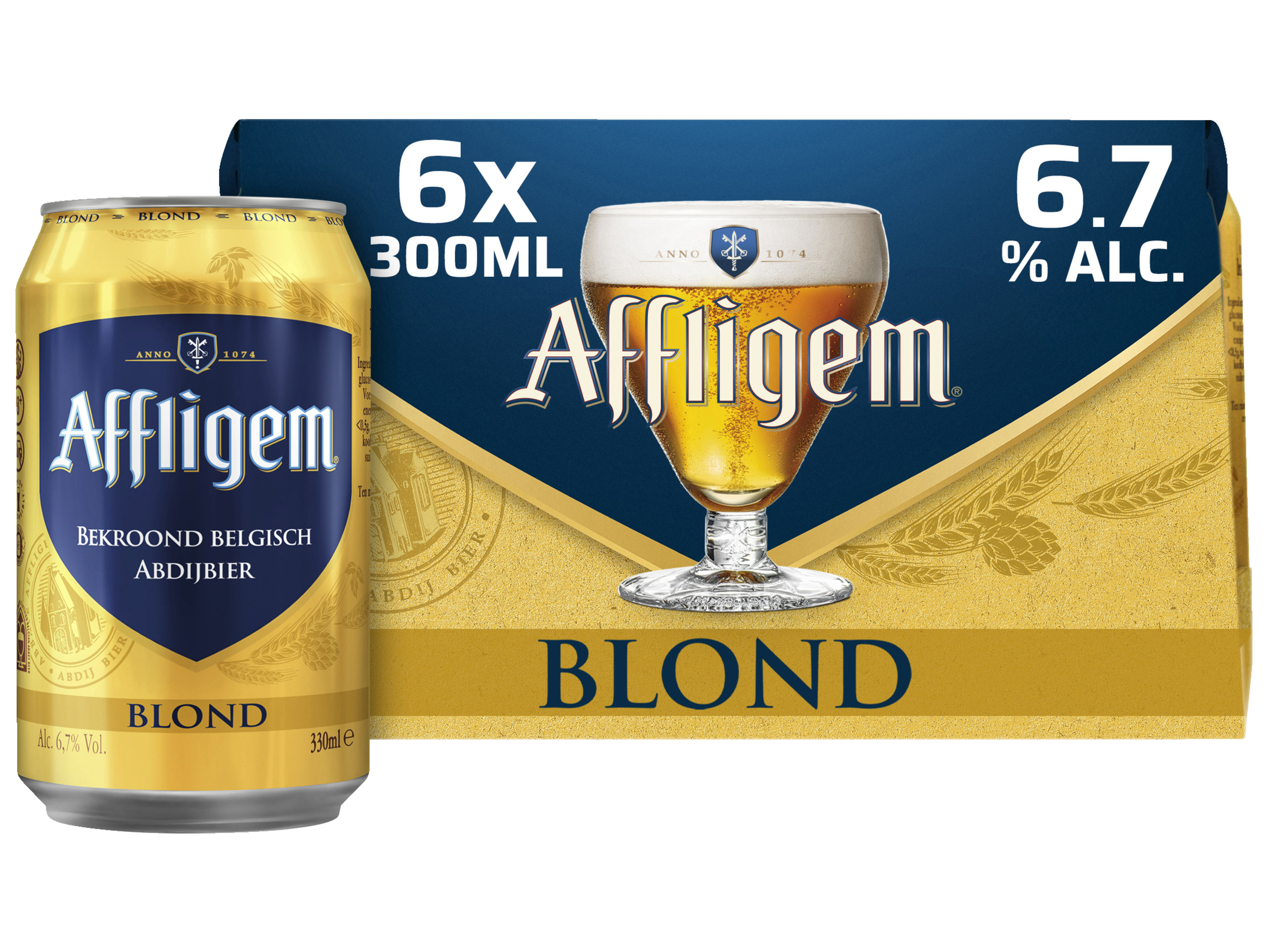 Blond Bier Blik 6-pack