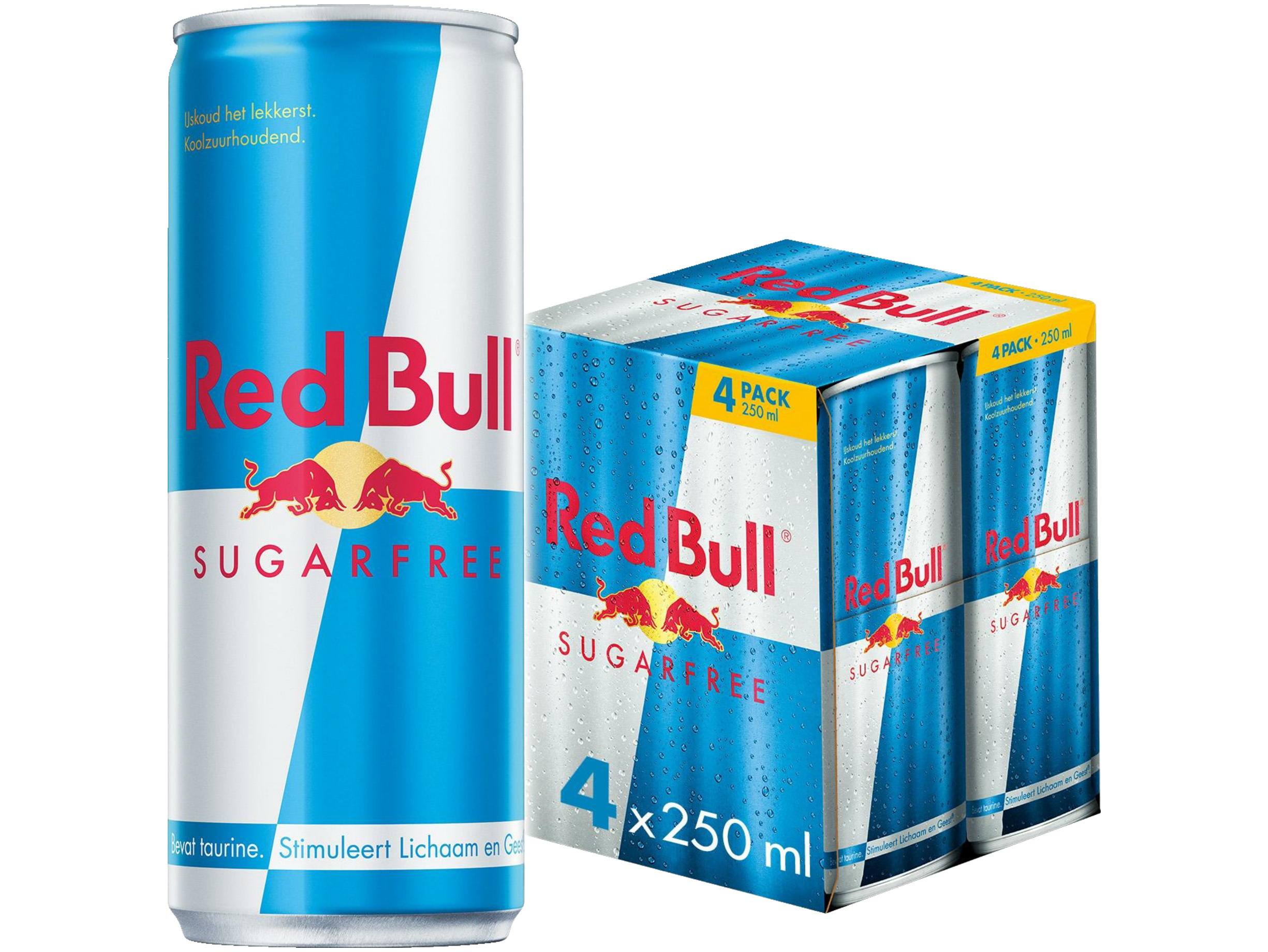 Energy drink suikervrij 4-pack