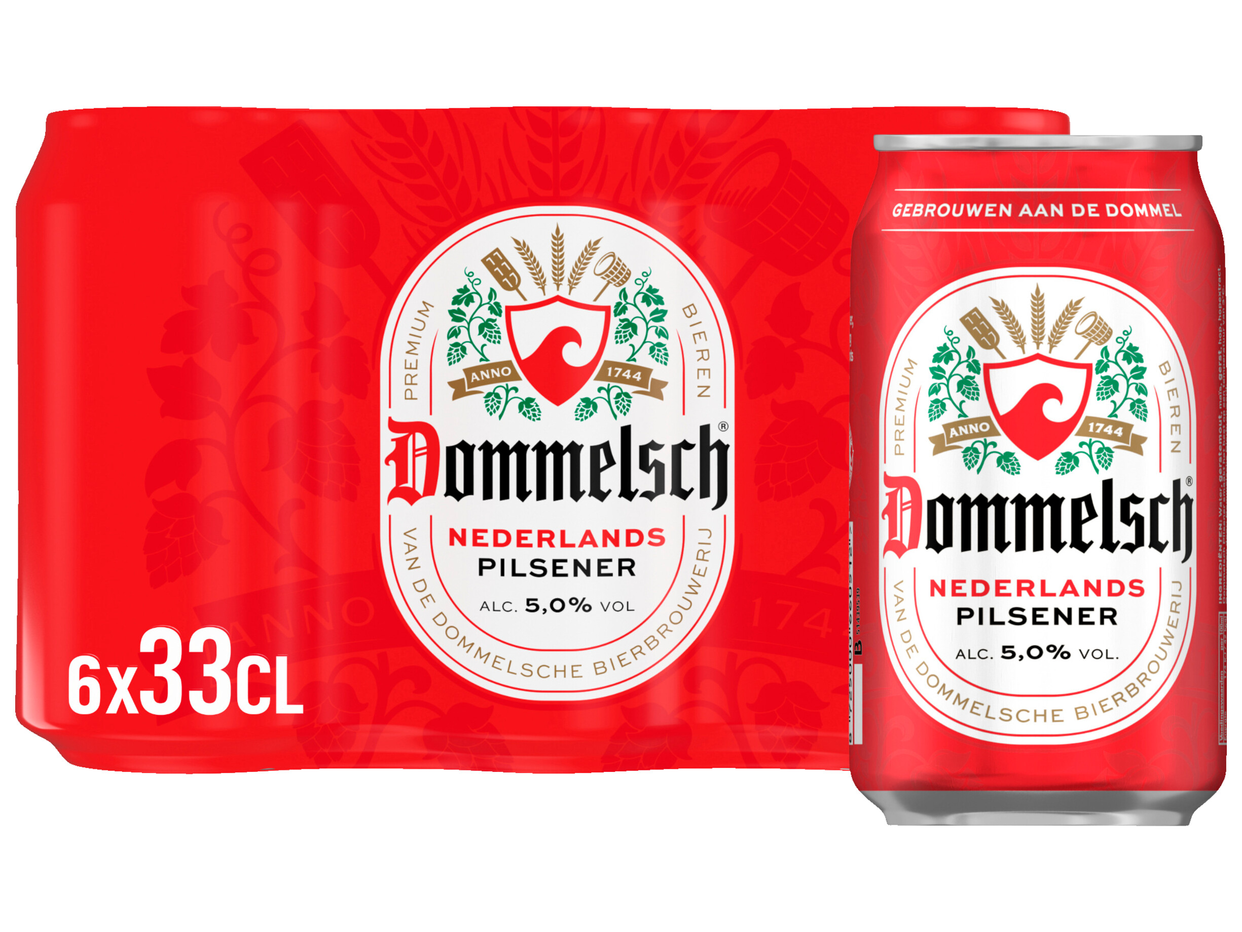 Pilsener bier blikken 6 pack