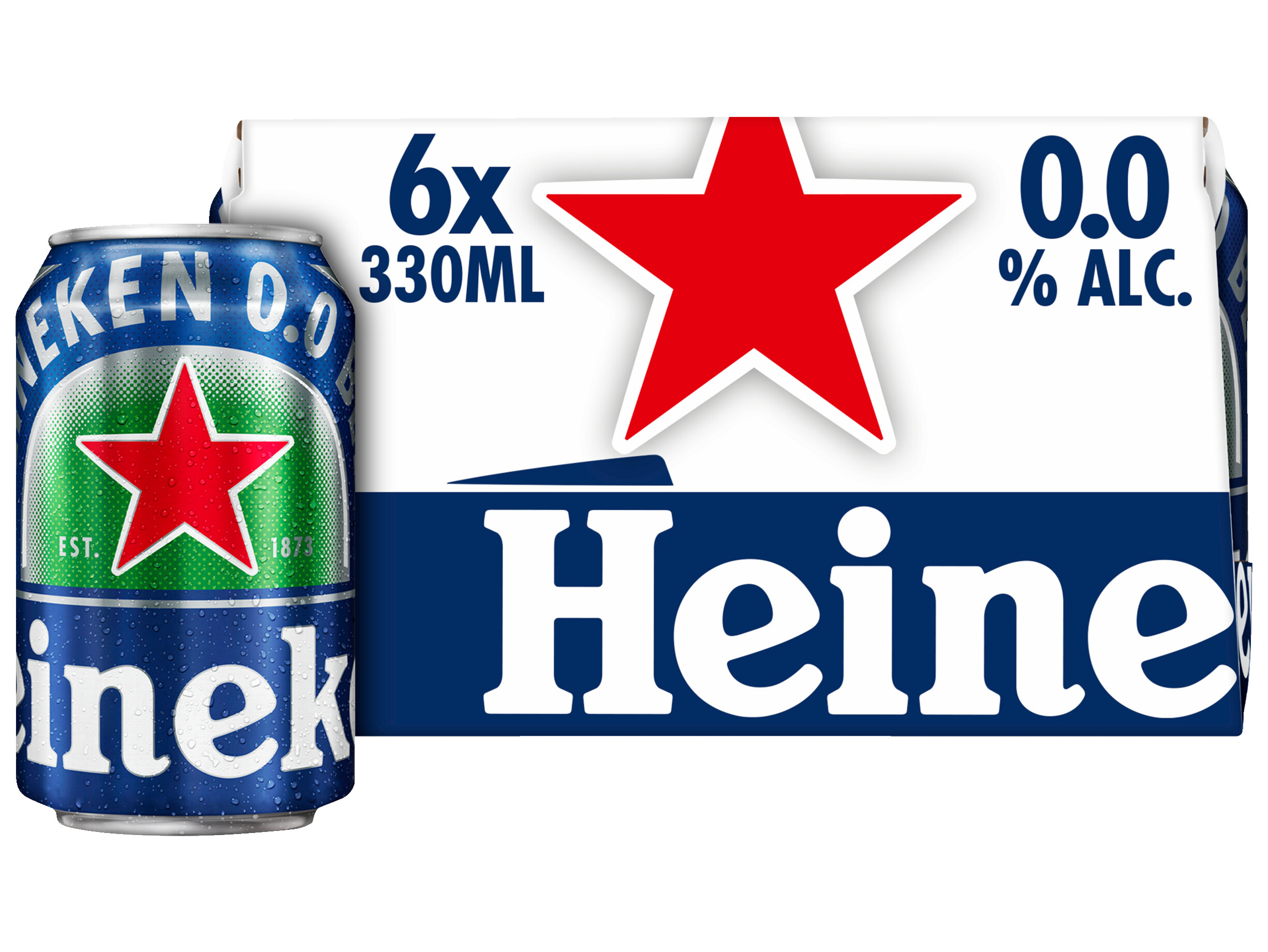 Premium Pilsener 0.0 Bier Blik 6-pack