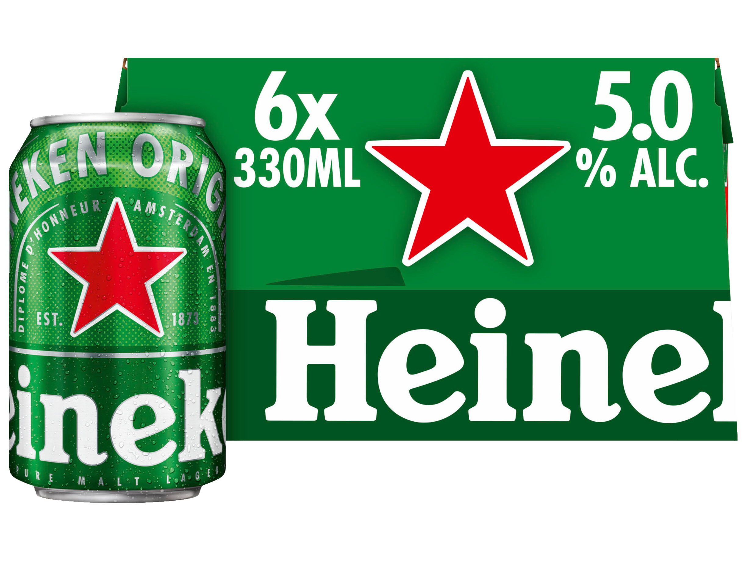 Premium Pilsener Bier Blik 6-pack