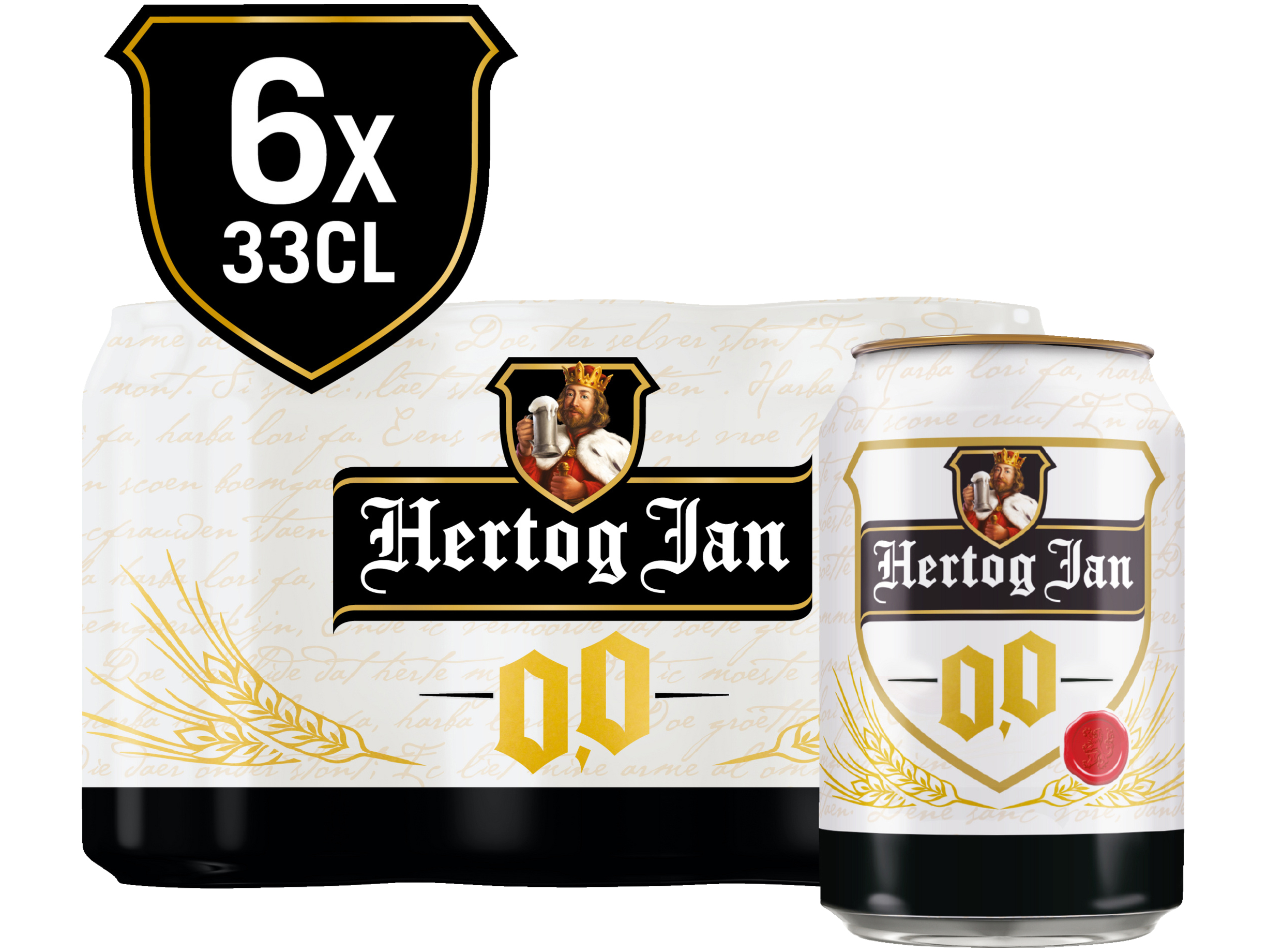 0.0% Alcoholvrij bier blik 6-pack