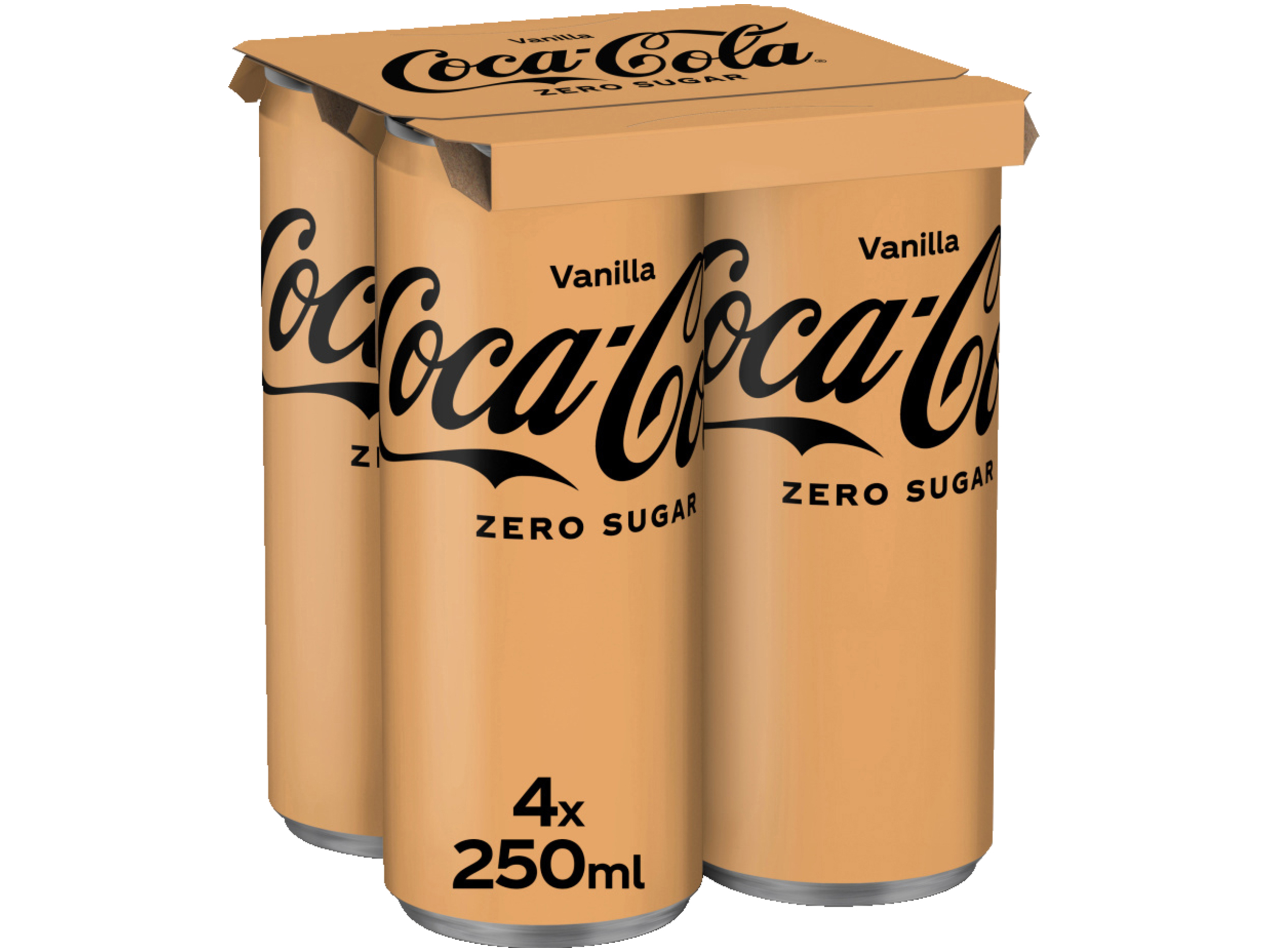 Zero sugar vanilla 4-pack