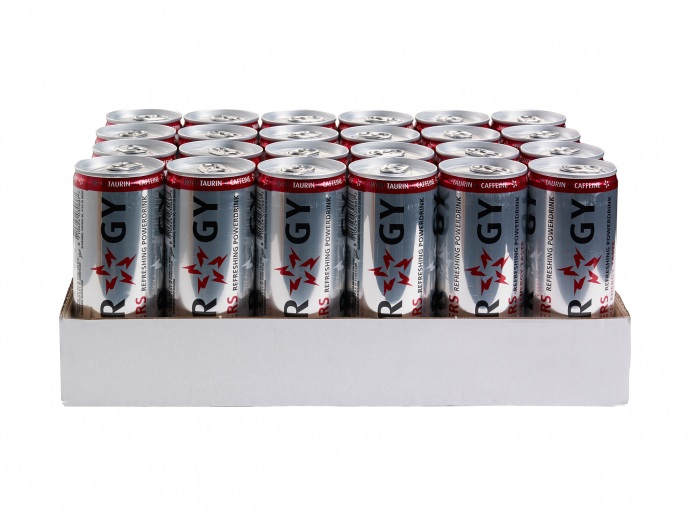 Tray energy drink