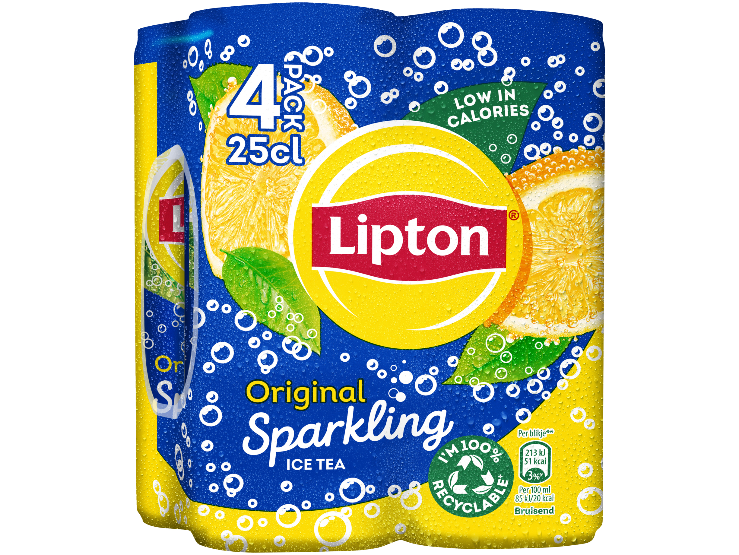 Ice tea sparkling