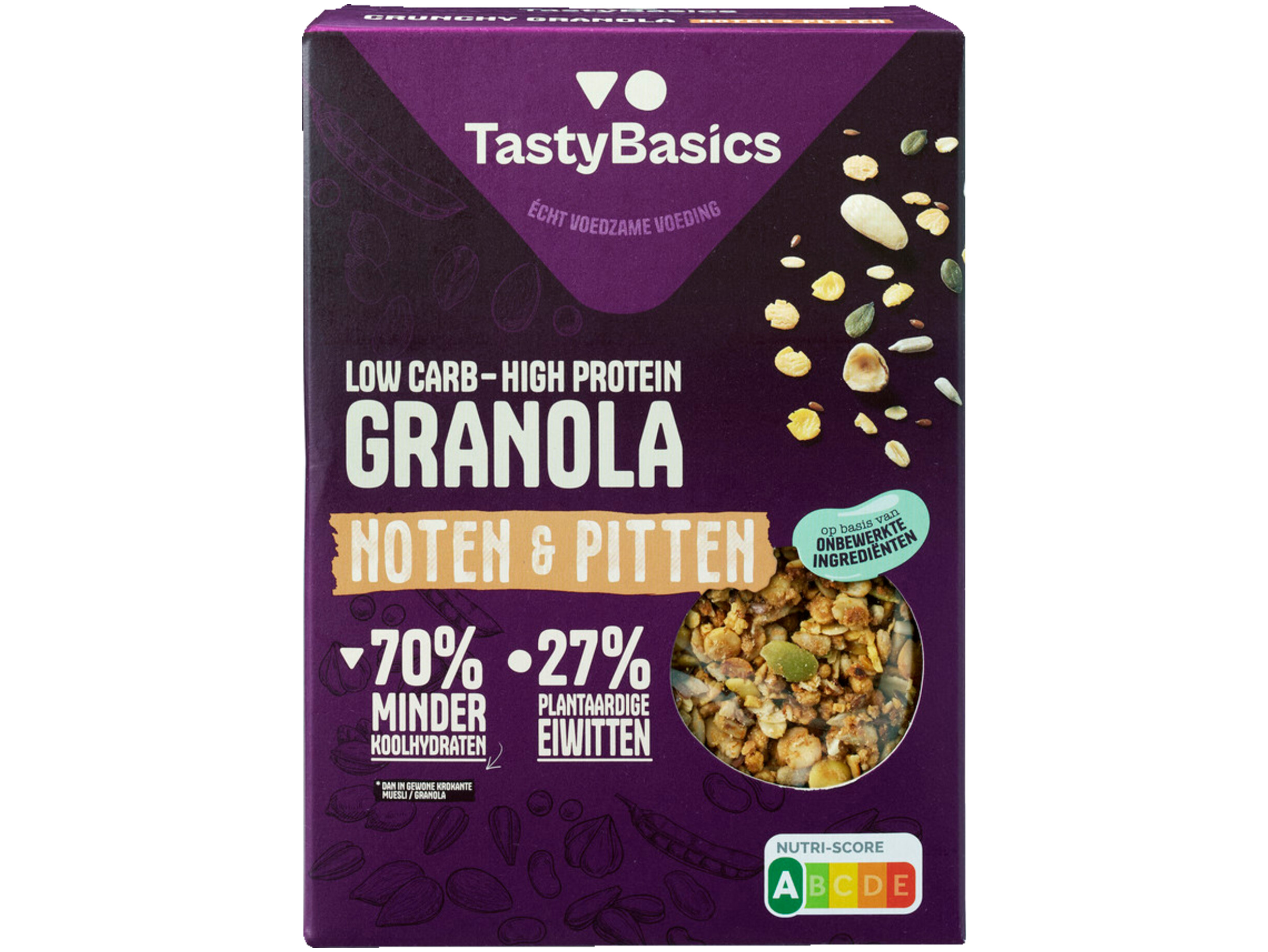 Granola noten en pitten