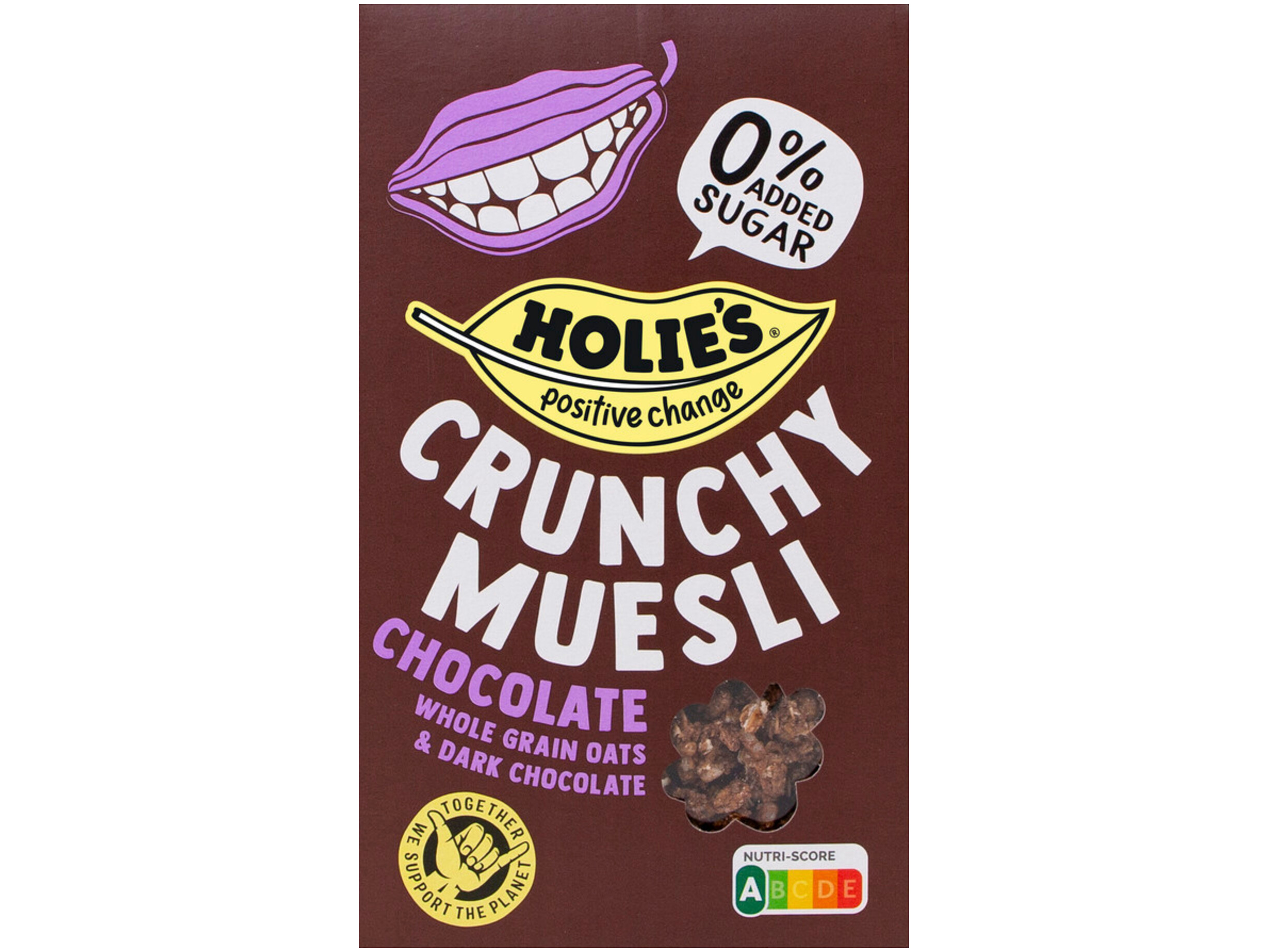 Crunchy muesli chocolade