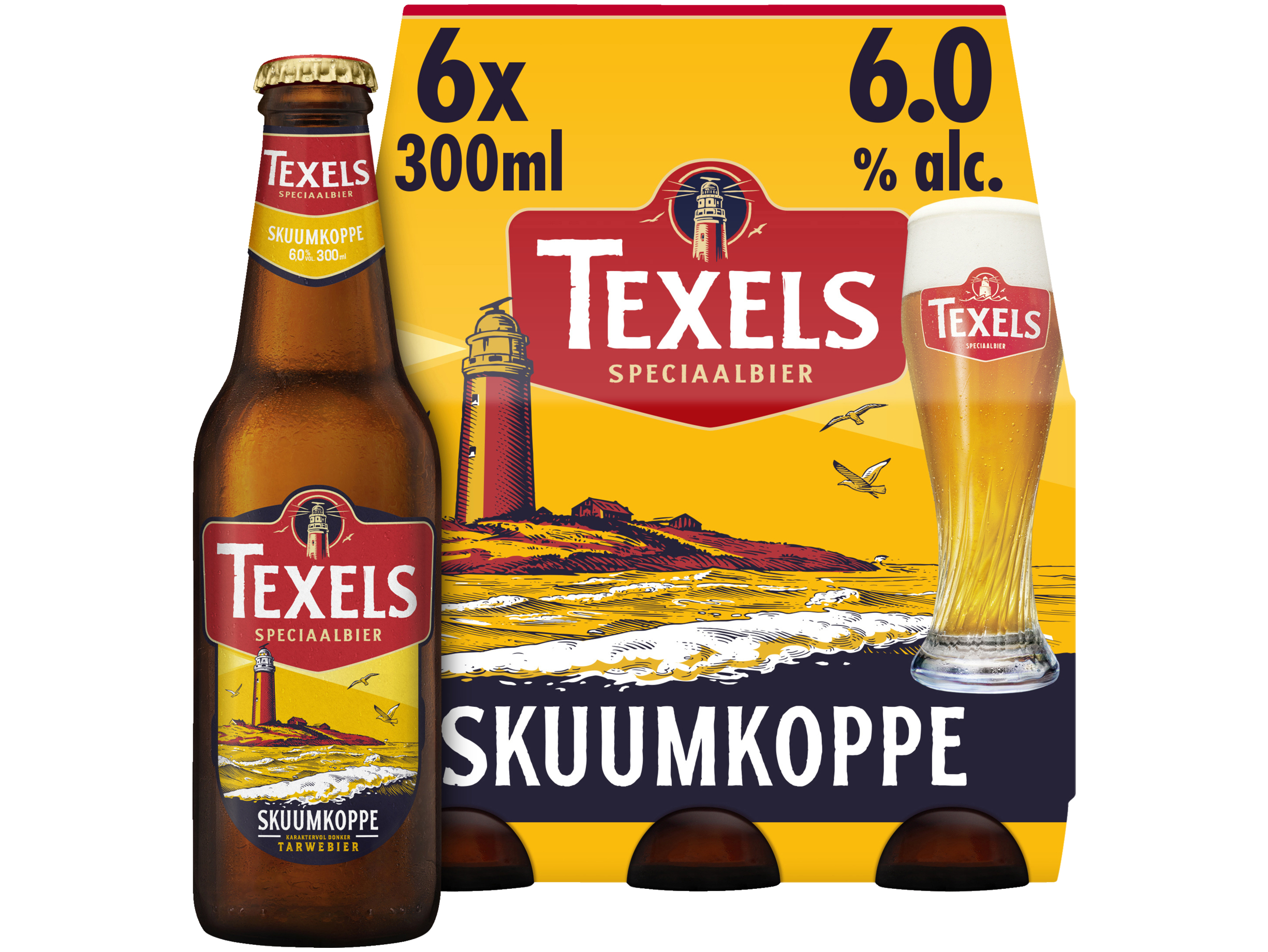 Skuumkoppe Bier Fles 6-pack