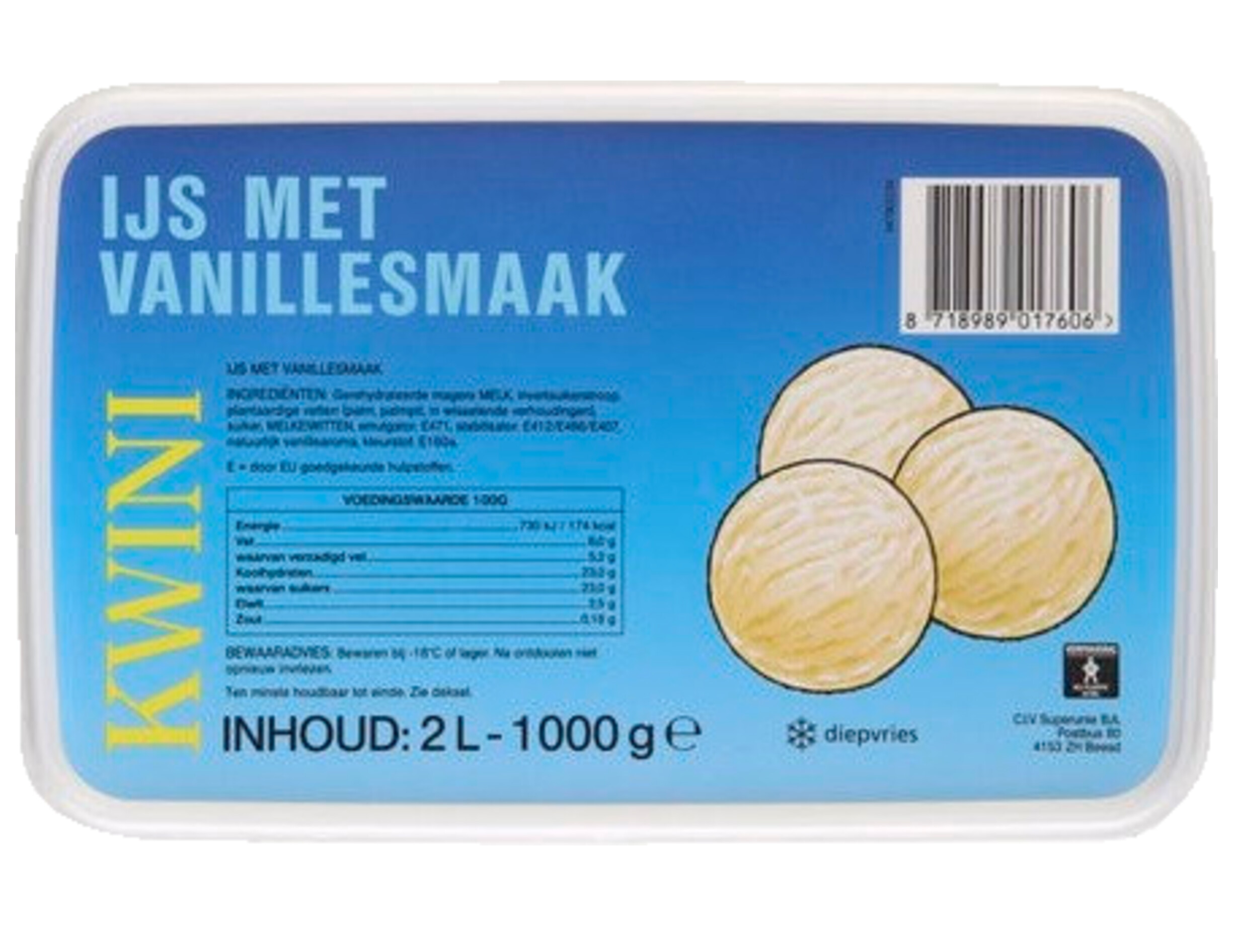Vanille ijs