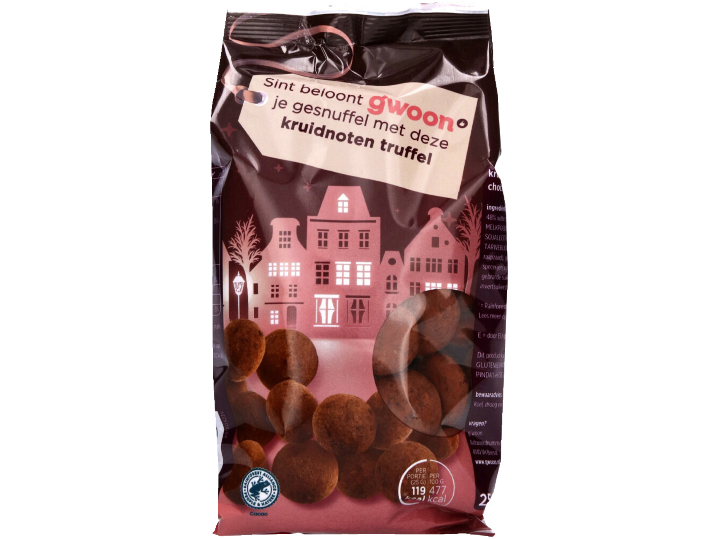 Kruidnoten truffel
