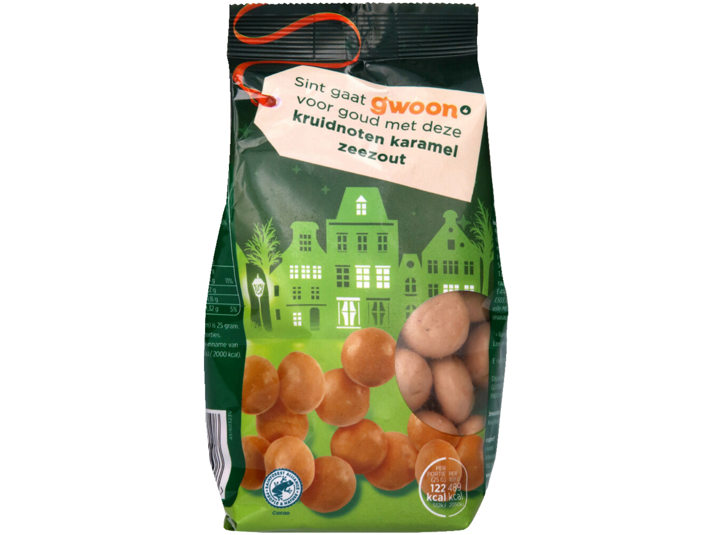 Kruidnoten karamel zeezout