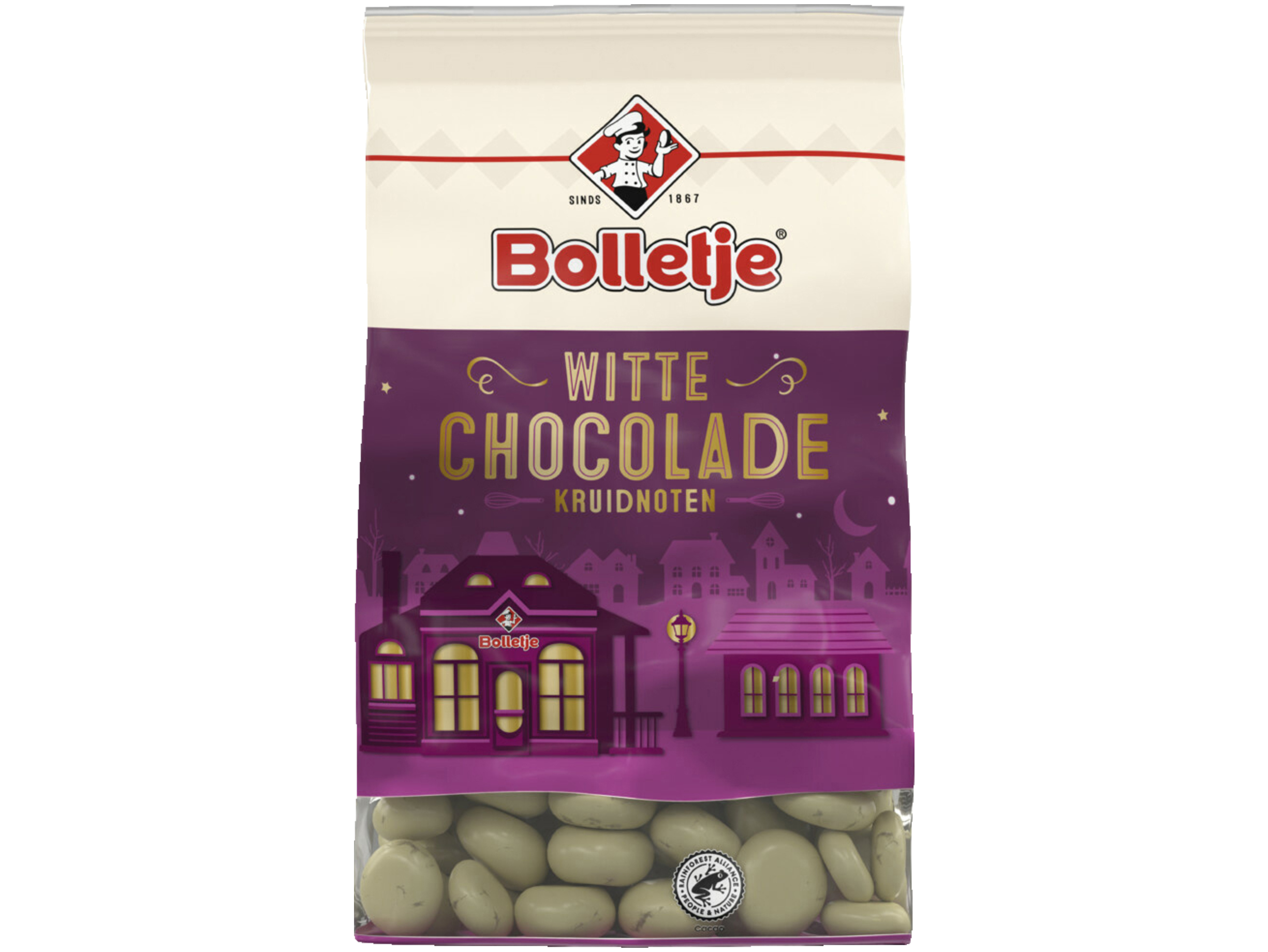 Kruidnoten witte chocolade