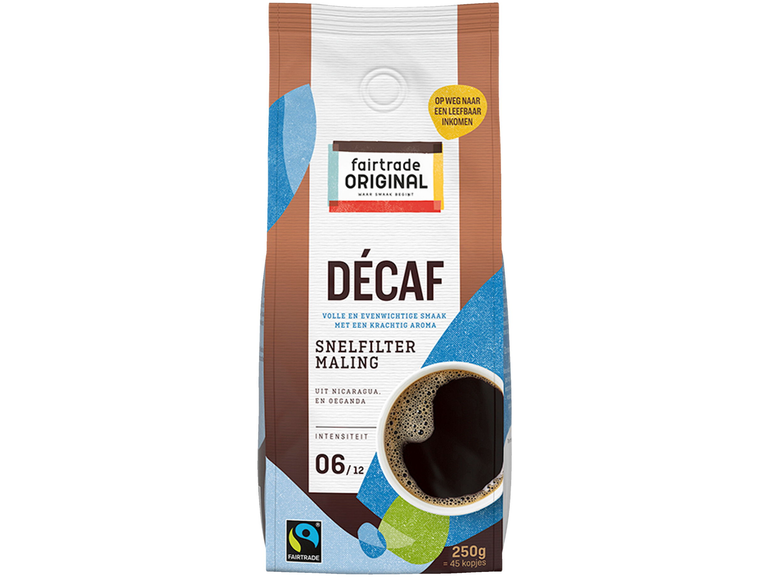 Decaf snelfiltermaling