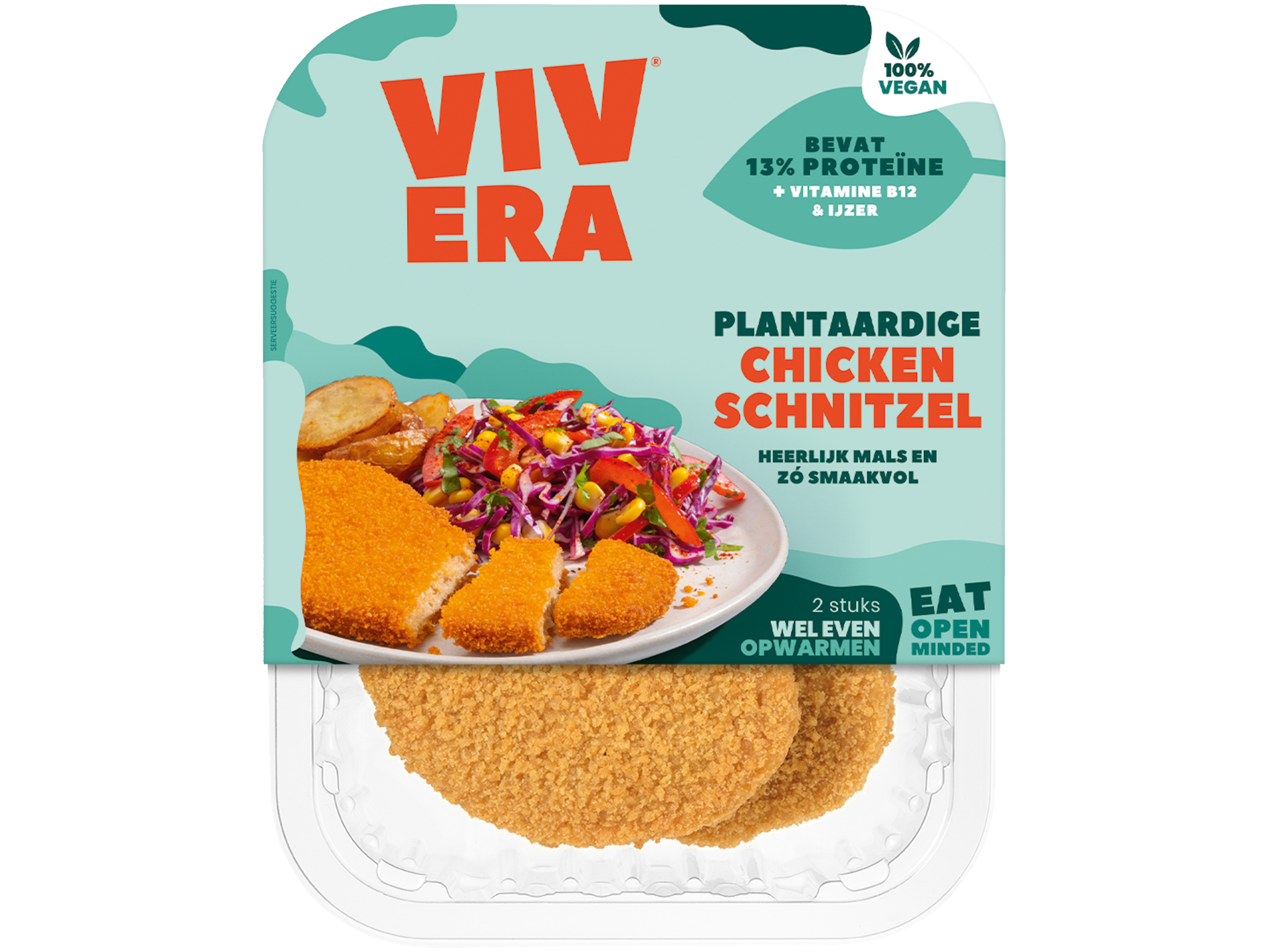Plantaardige kip schnitzel