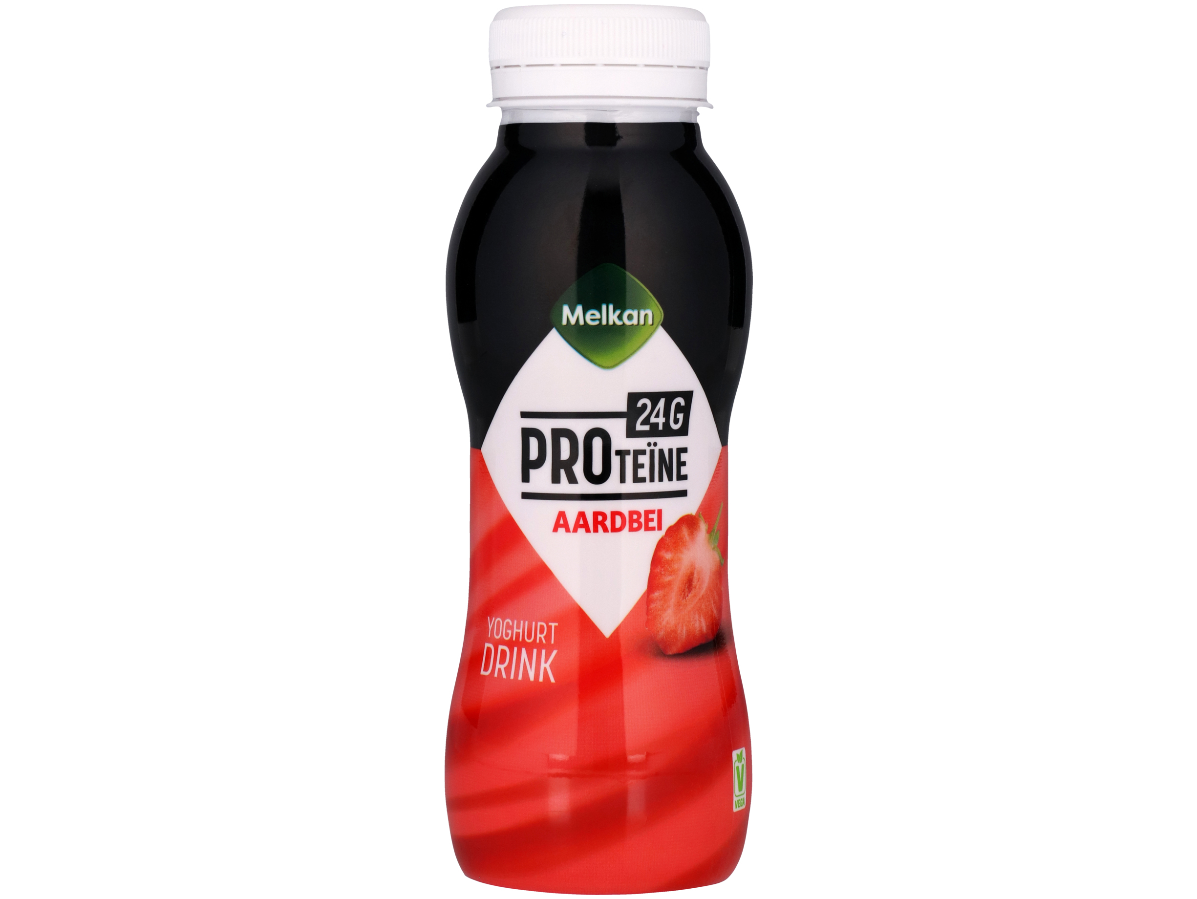 High protein drinkyoghurt aardbei