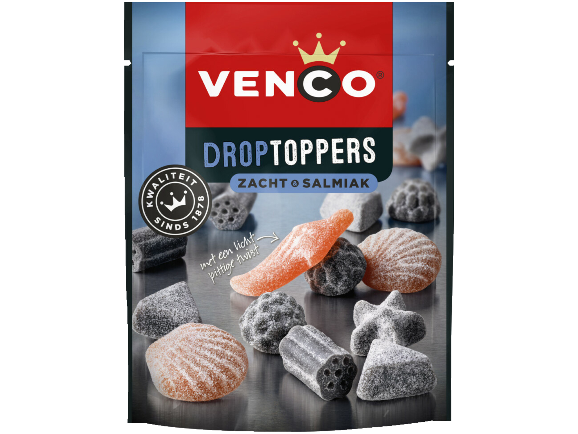 Droptoppers zacht salmiak