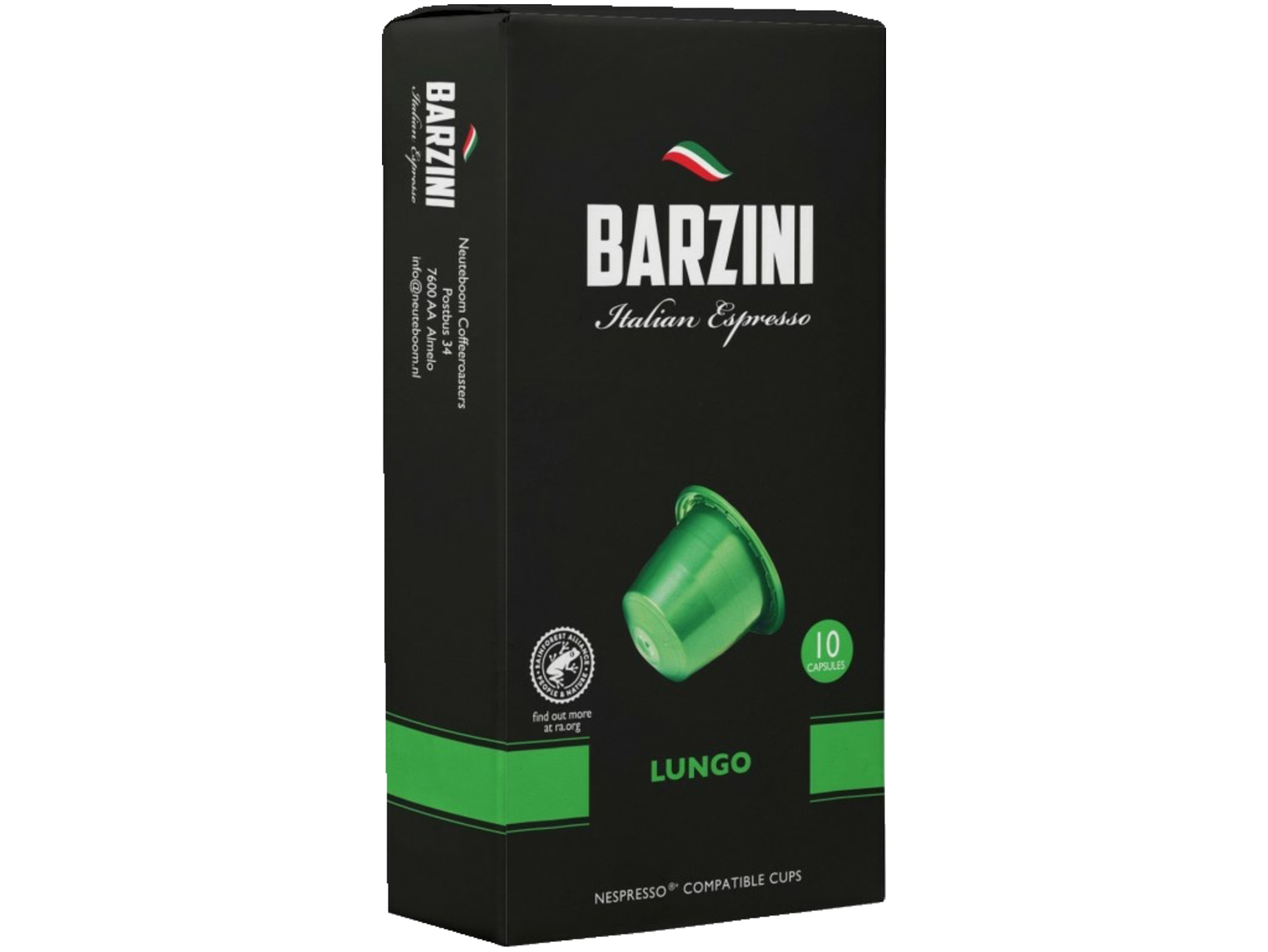 Nespresso capules lungo