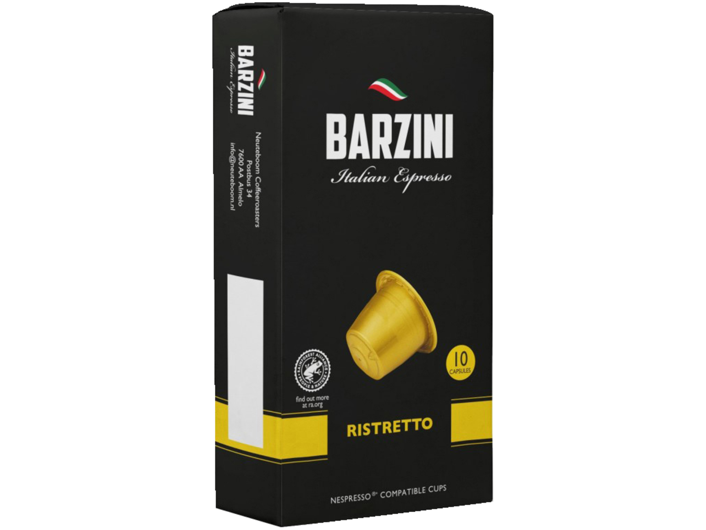 Nespresso capsules ristretto