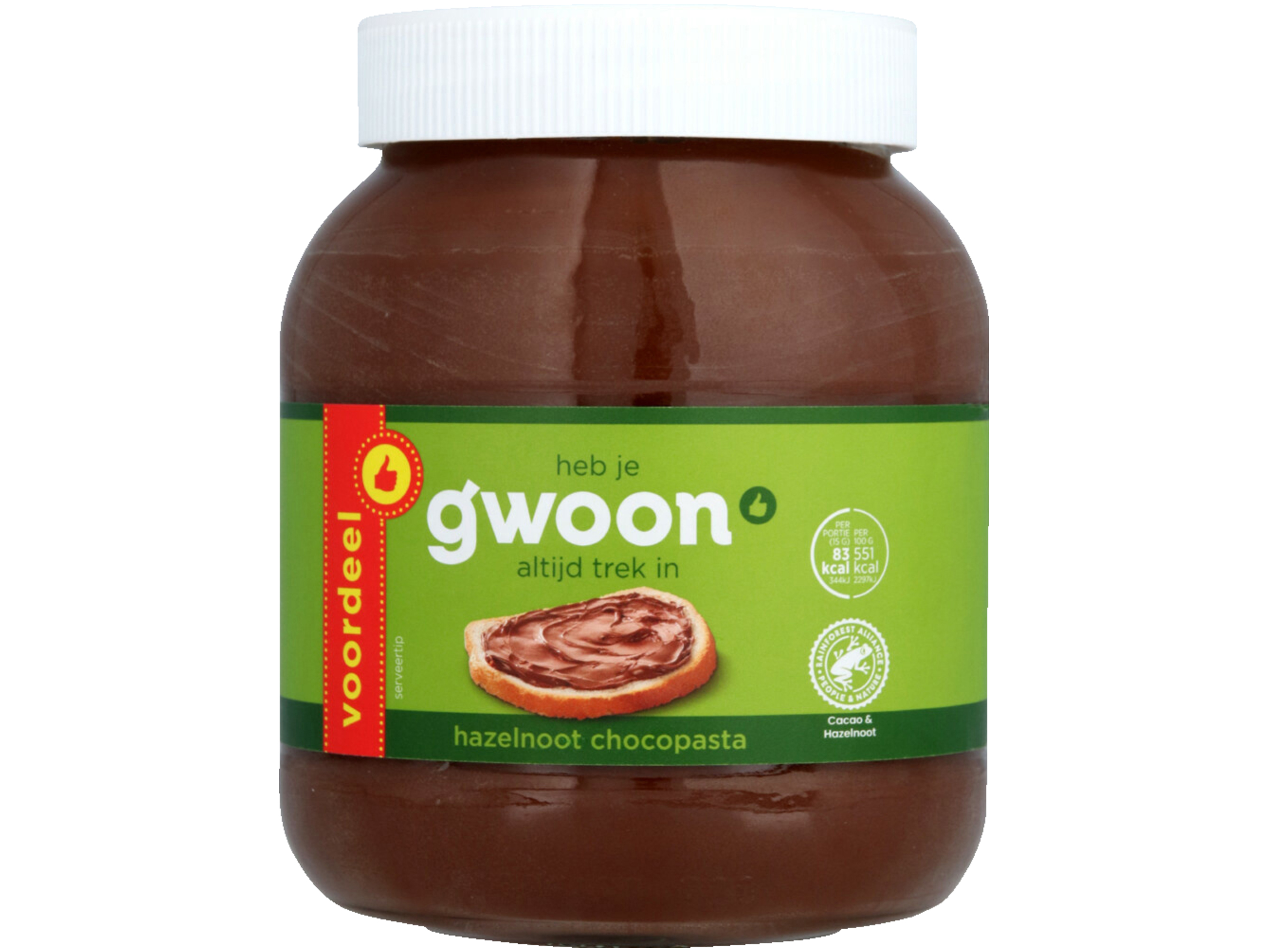 Hazelnootpasta 13%