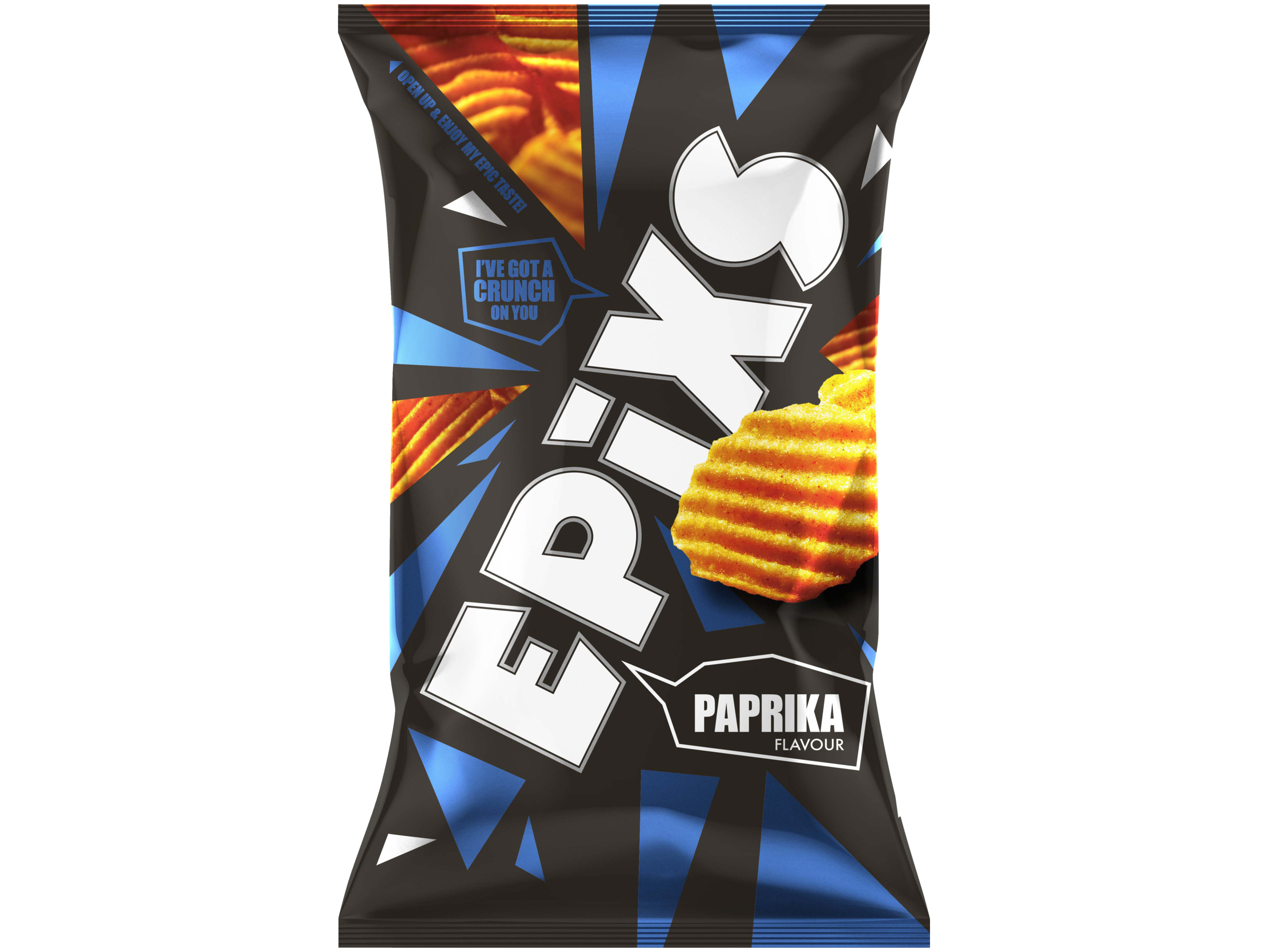 Ribbelchips paprika