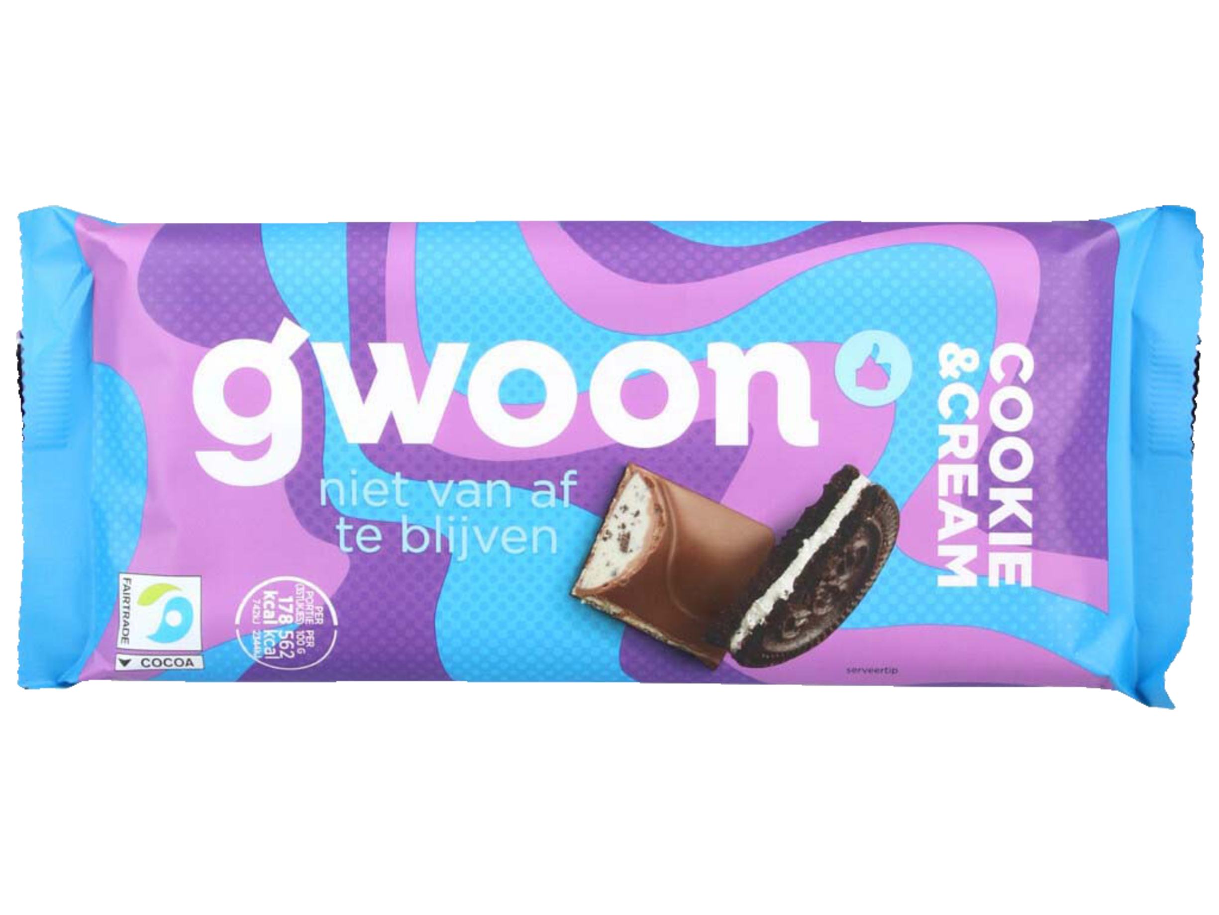 Cookies en cream chocoladereep