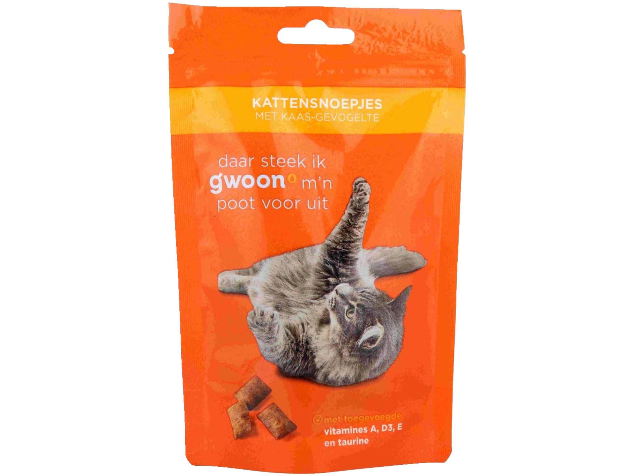 Kattensnoep kaas gevogelte
