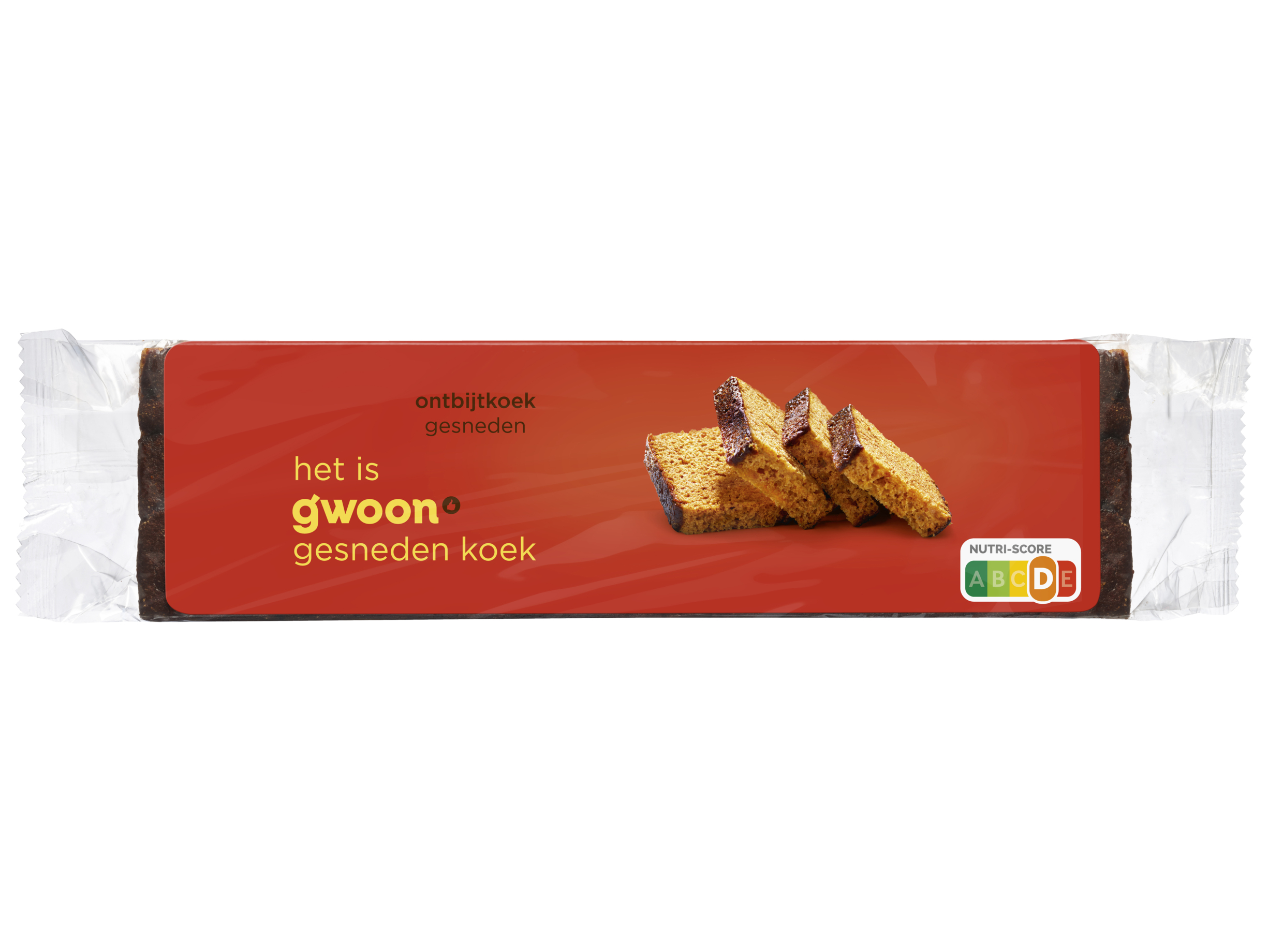 Ontbijtkoek naturel gesneden