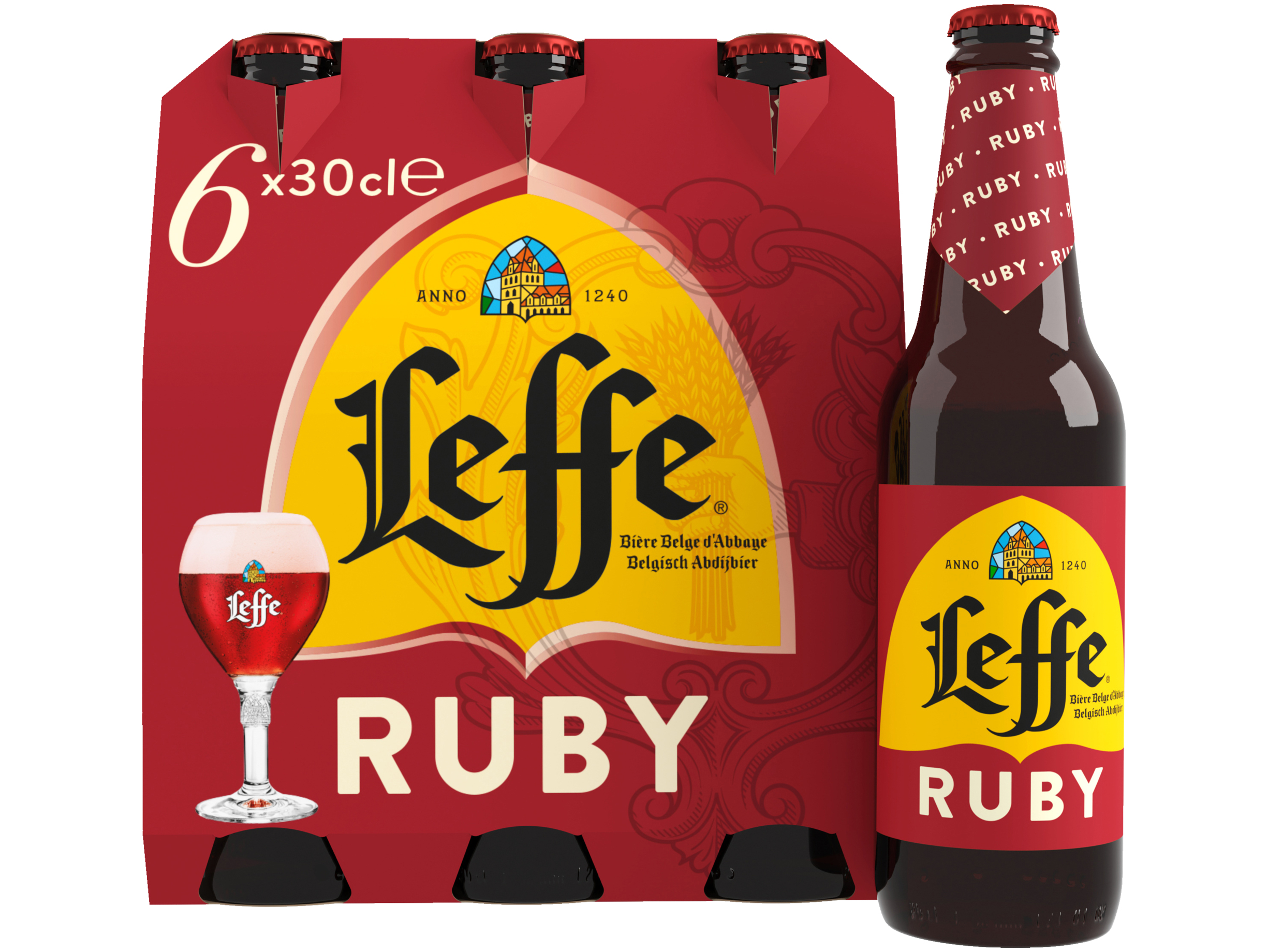 Ruby Belgisch Abdijbier fles 6-pack