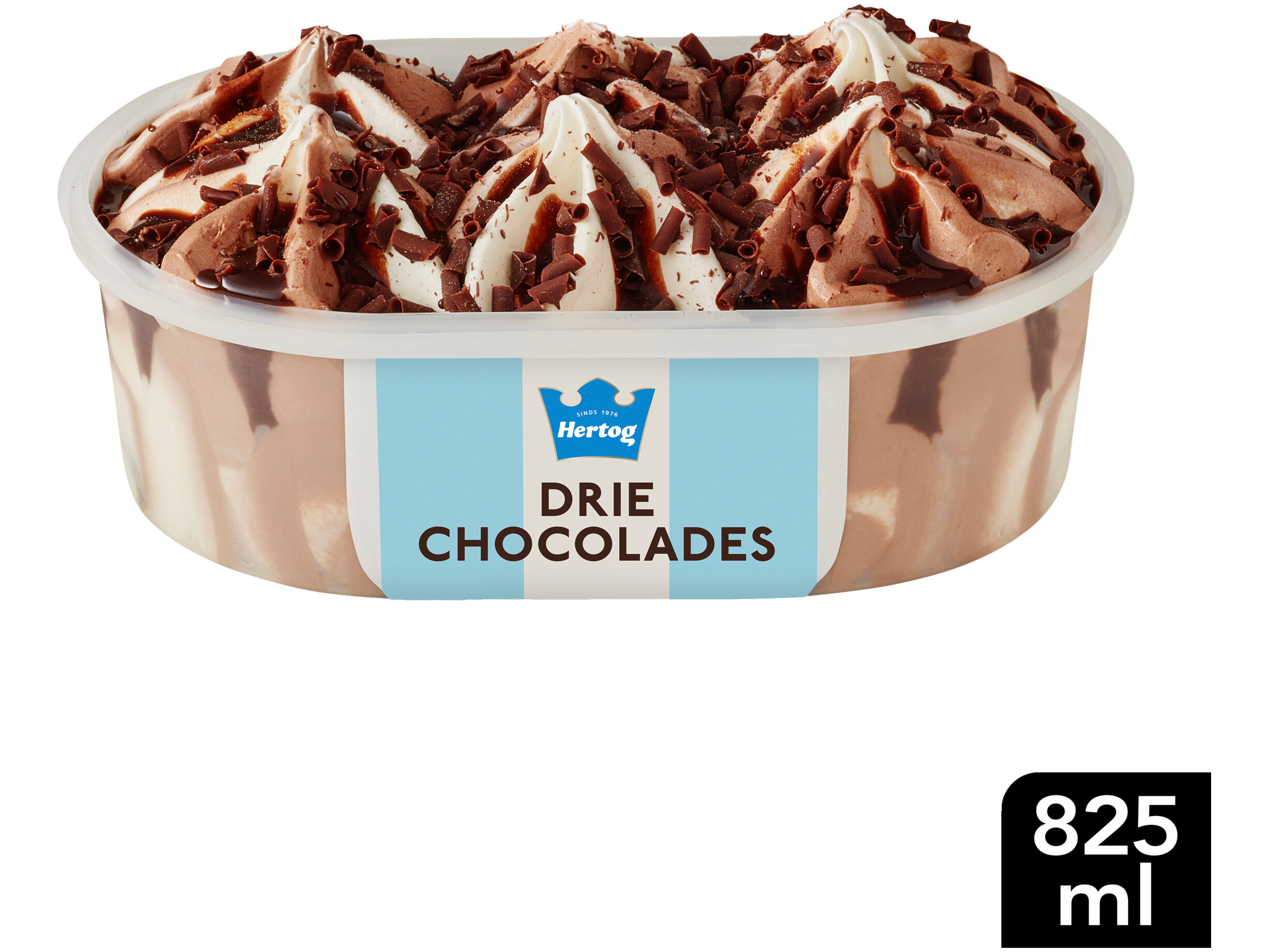 Drie chocolades
