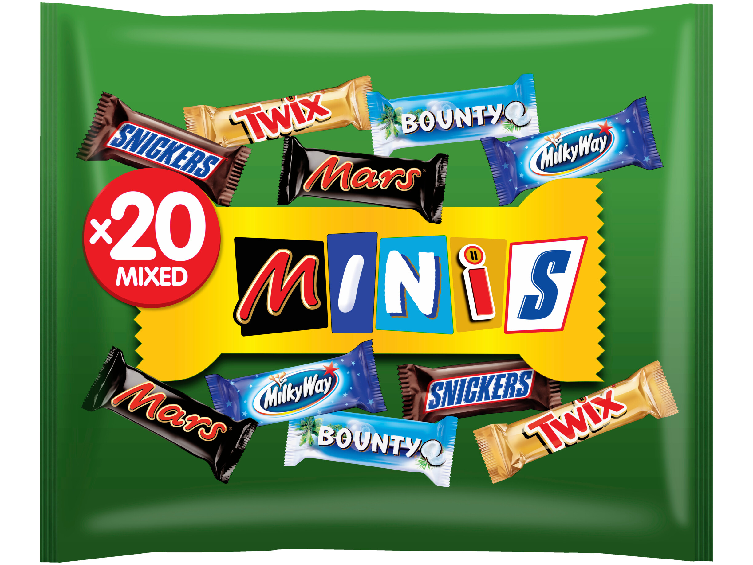 Mini's Mix Chocolade uitdeelzak
