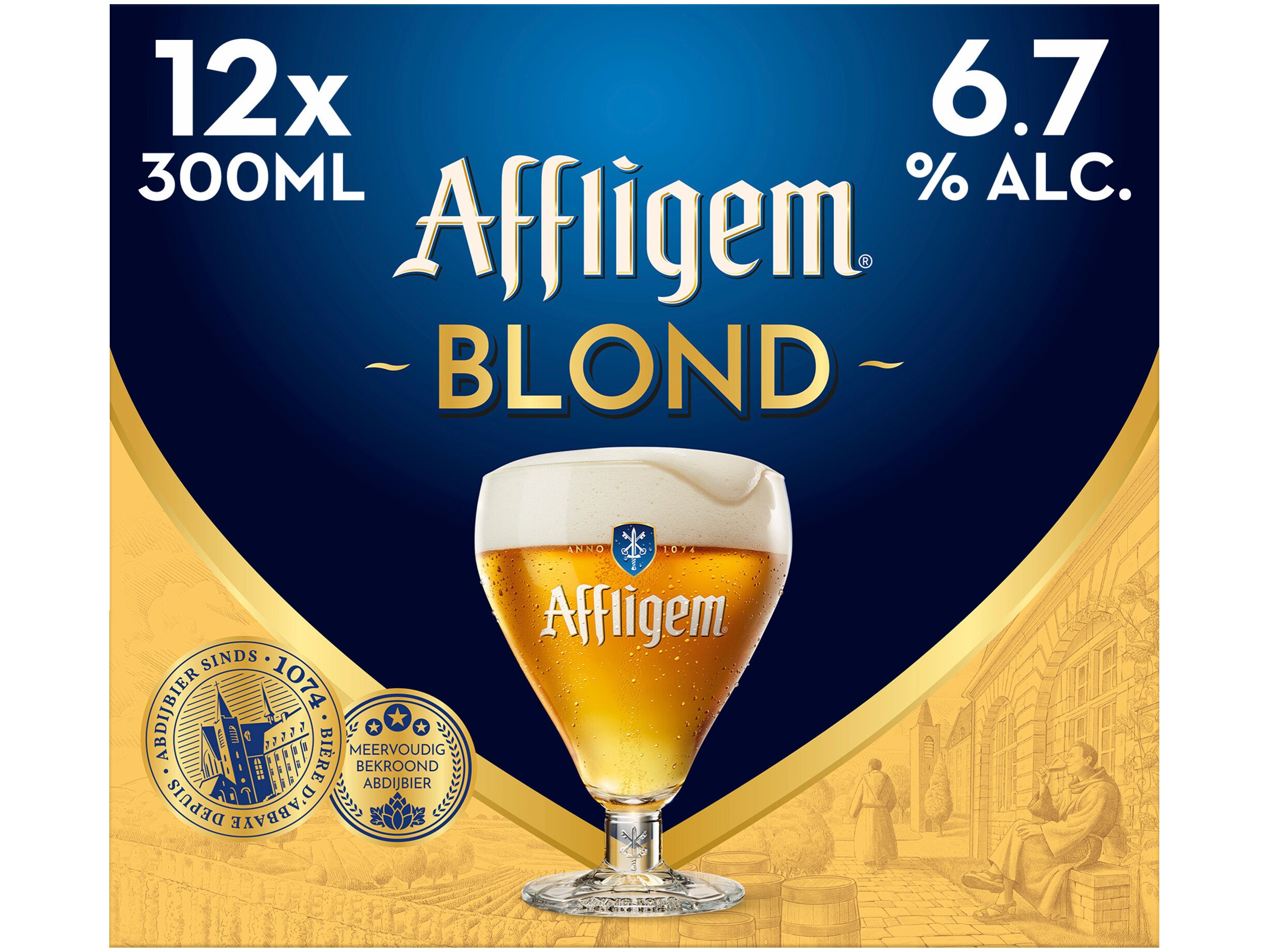 Blond Bier Fles12-pack