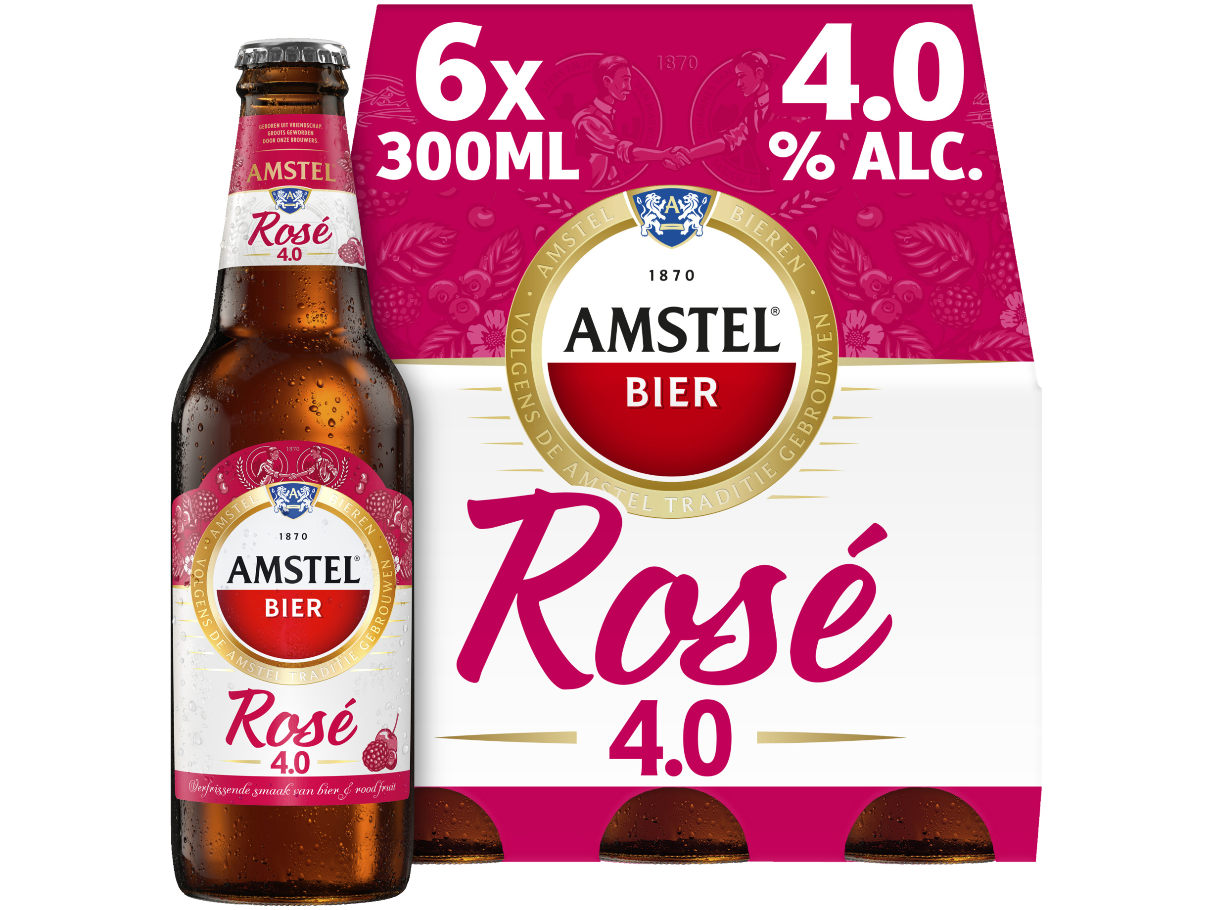 Rose fles 6-pack