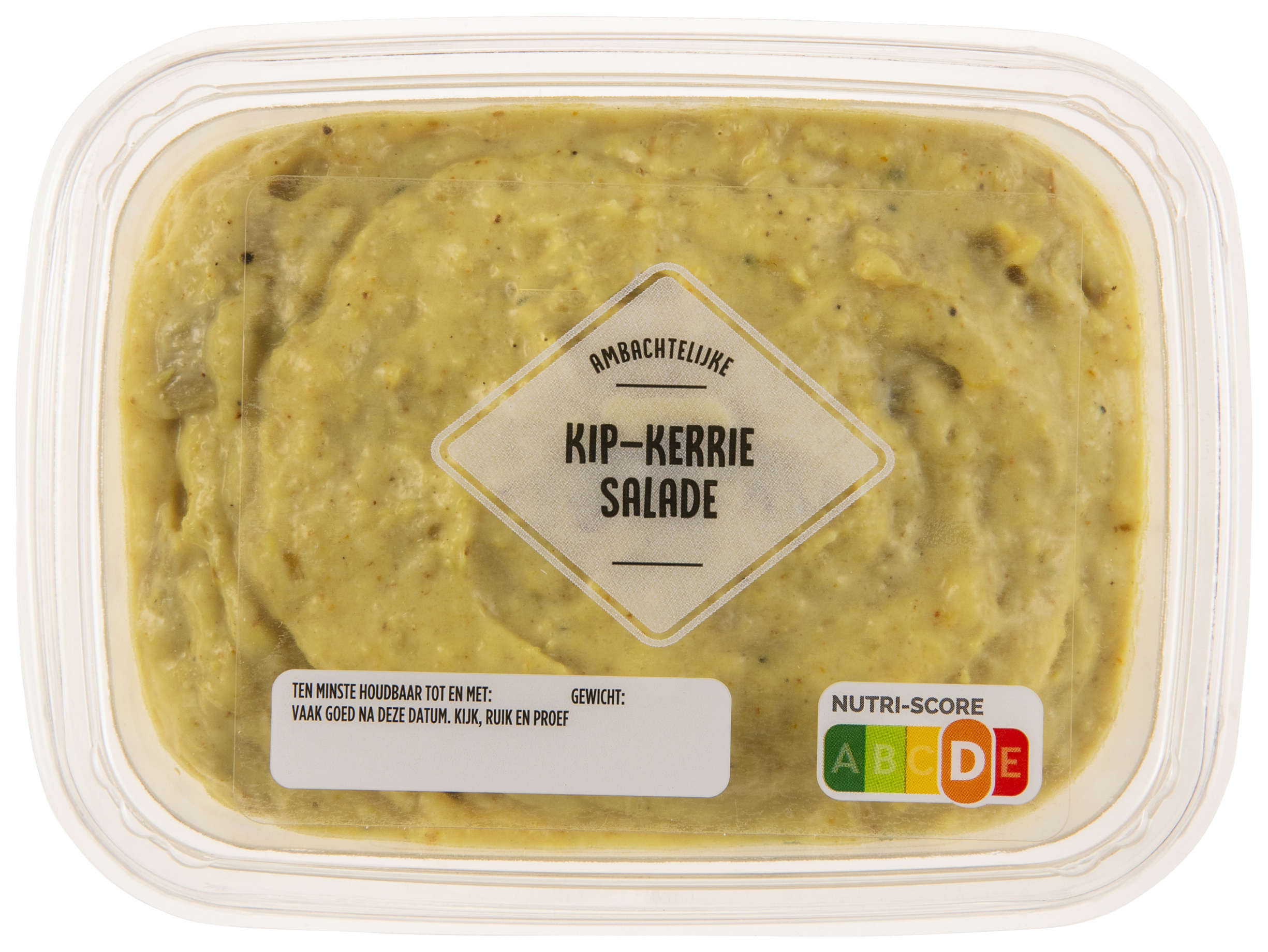 Kip kerrie salade
