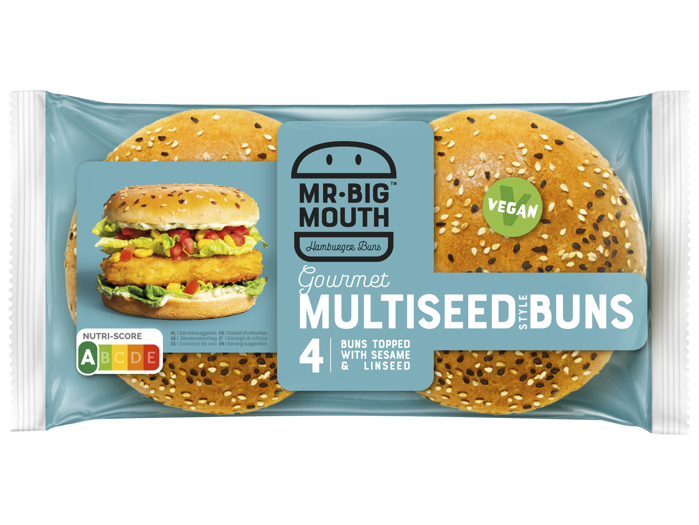 Hamburgerbroodjes meerzaden