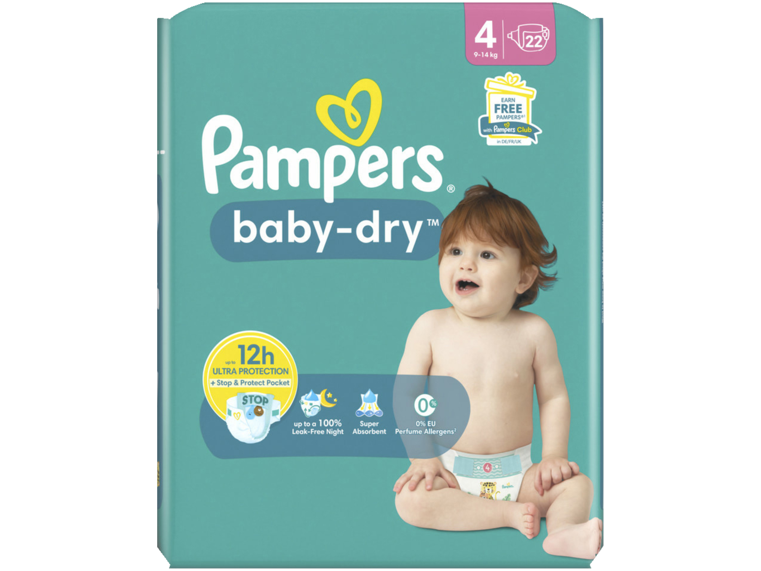 Baby dry maat 4