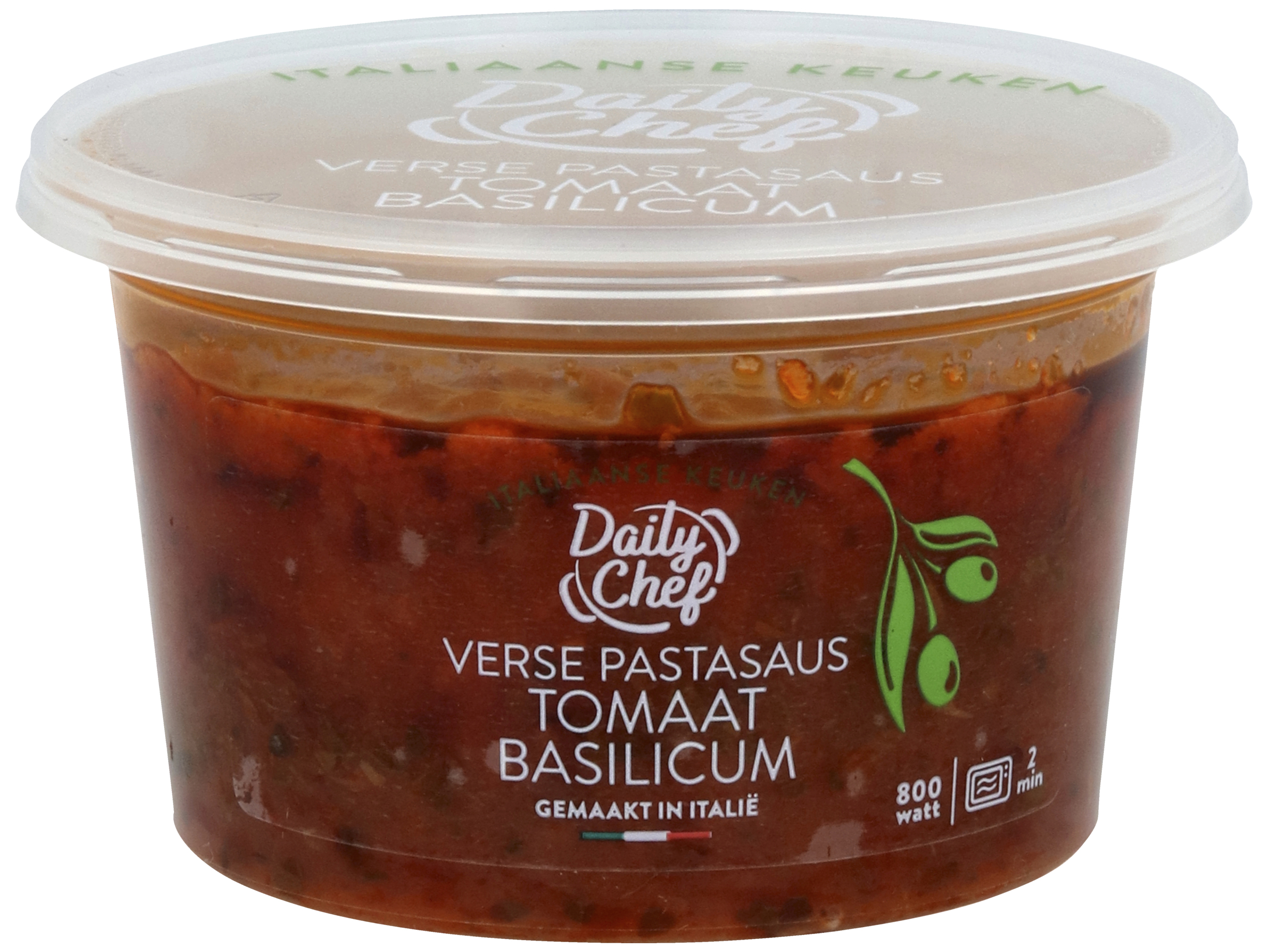 Pastasaus Tomaat Basilicum