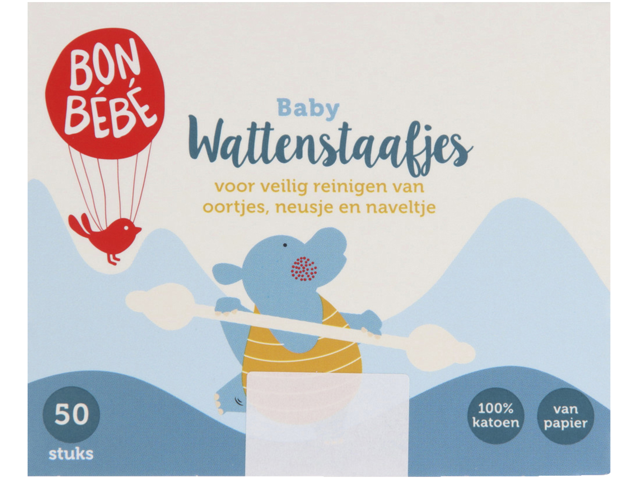 Baby wattenstaafje
