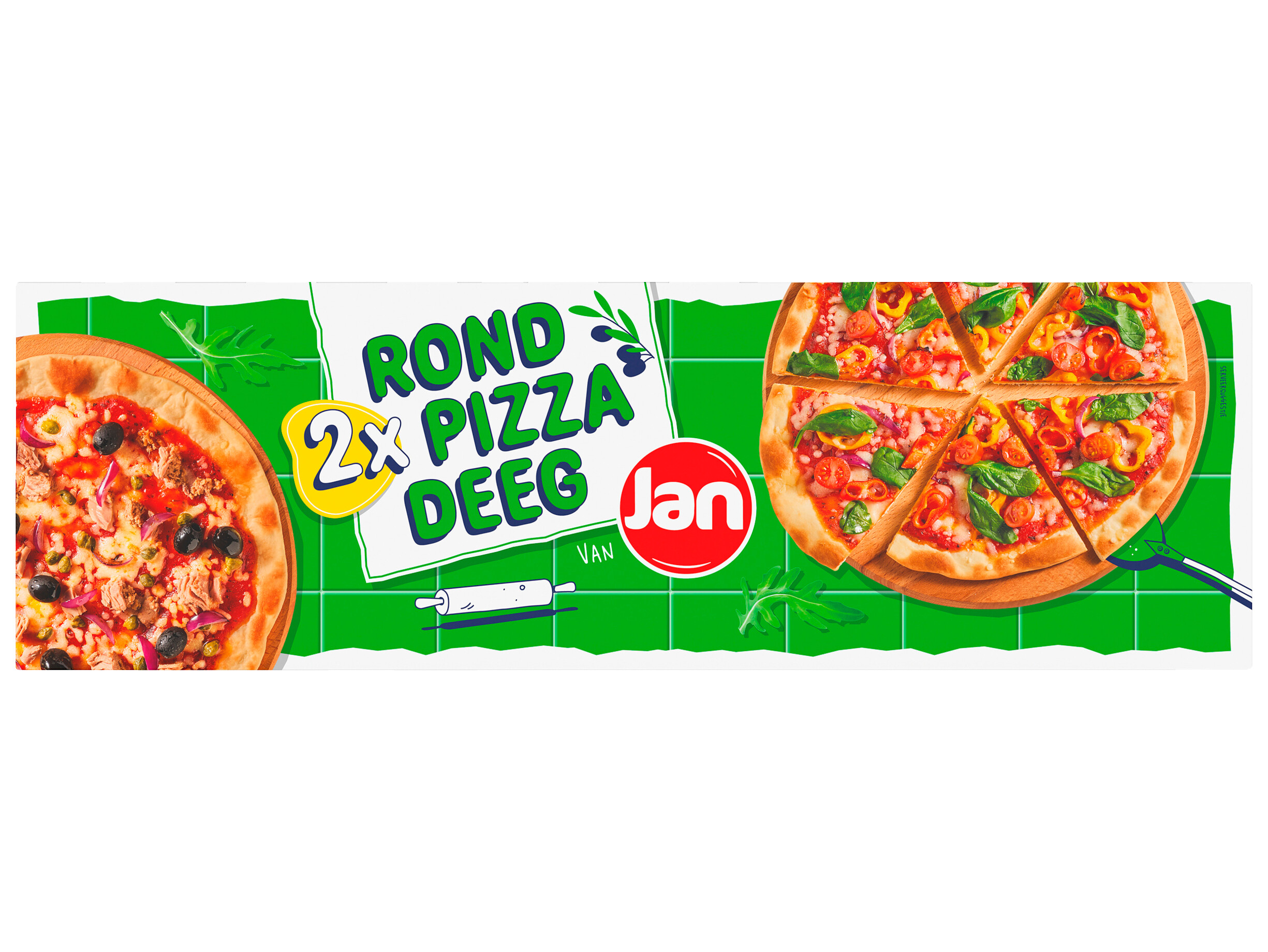 Duopack pizzadeeg