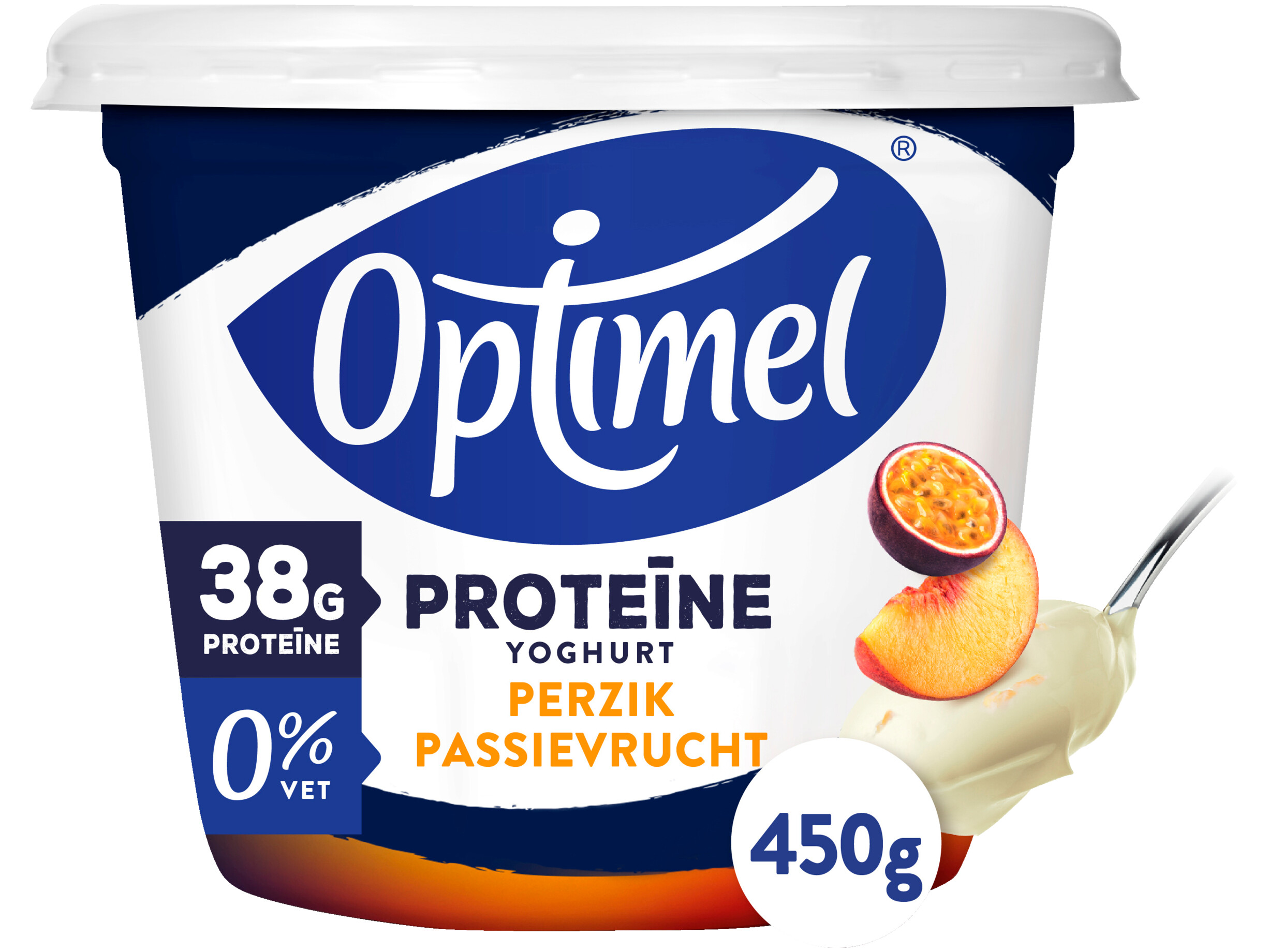 Protein yoghurt perzik