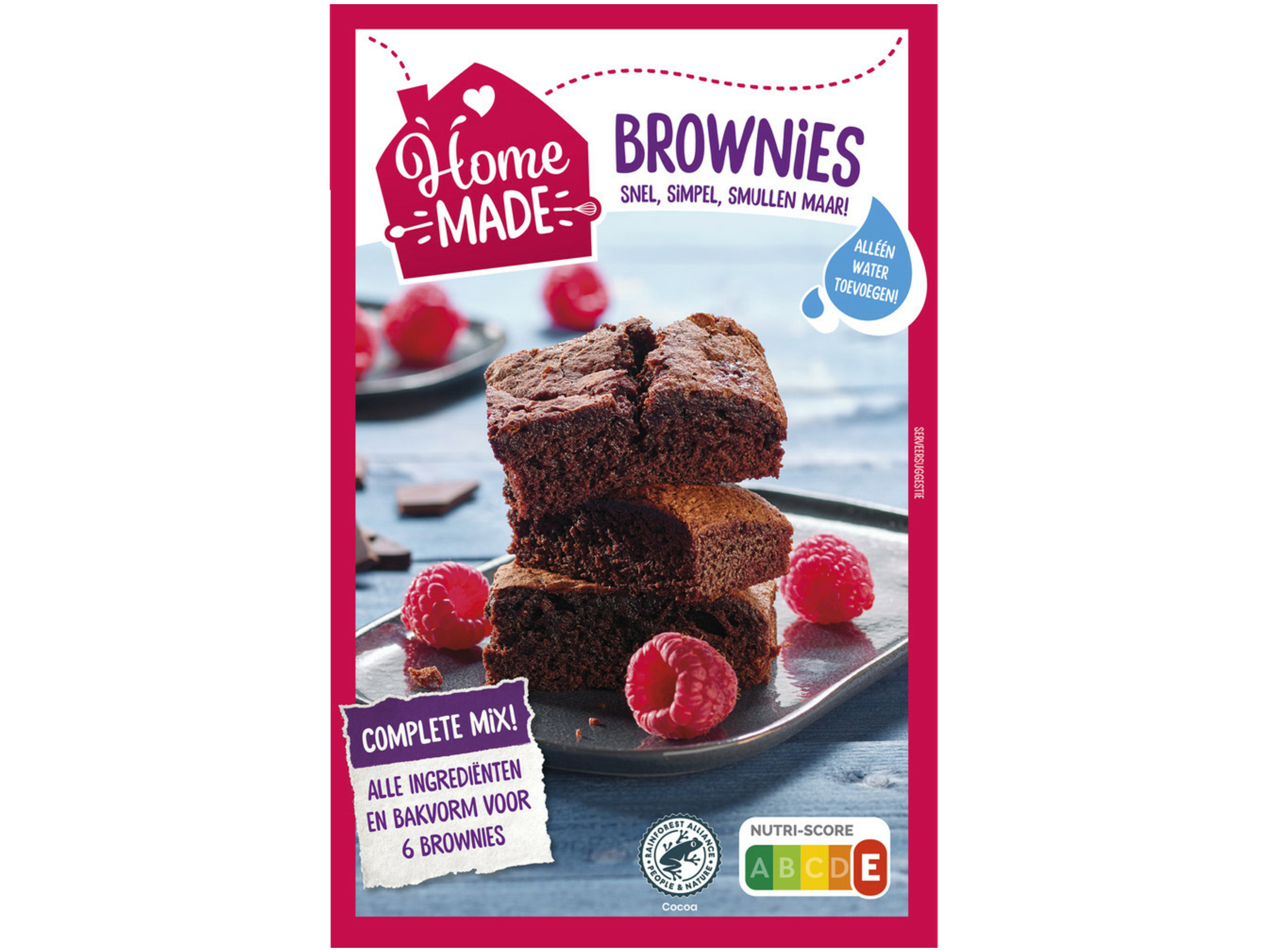 Complete mix brownies