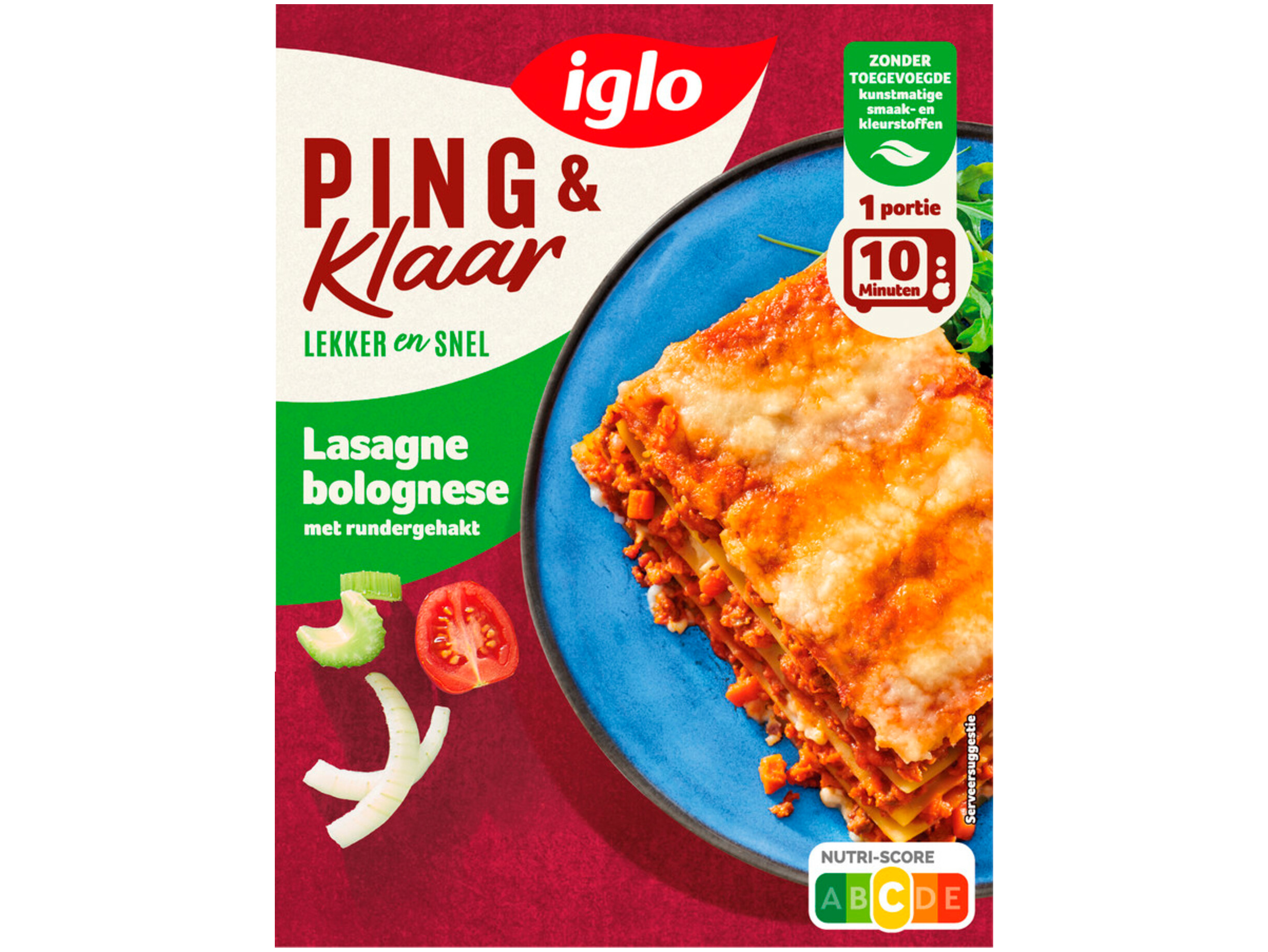 Ping & Klaar lasagne bolognese