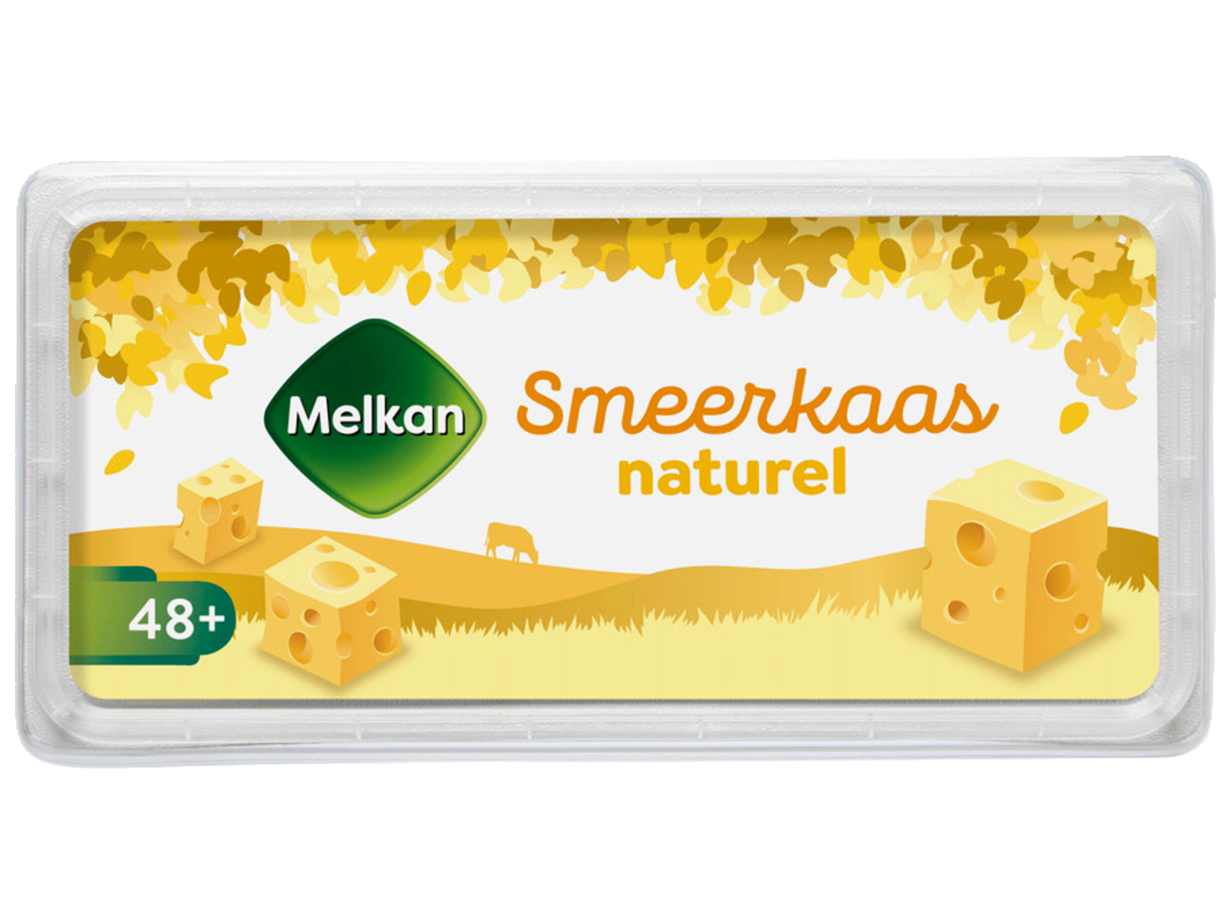 Smeerkaas naturel 48+