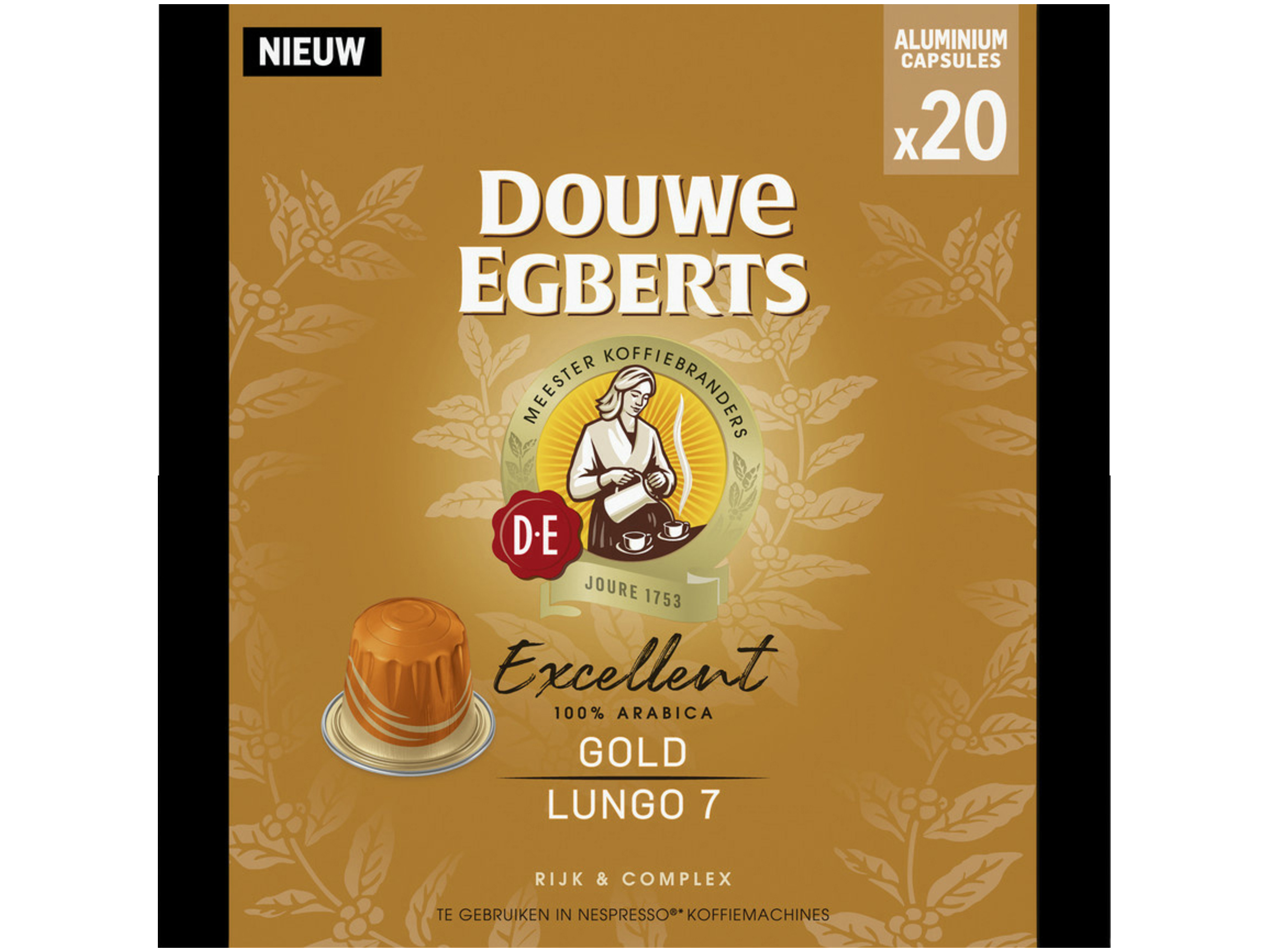 Excellent capsules gold