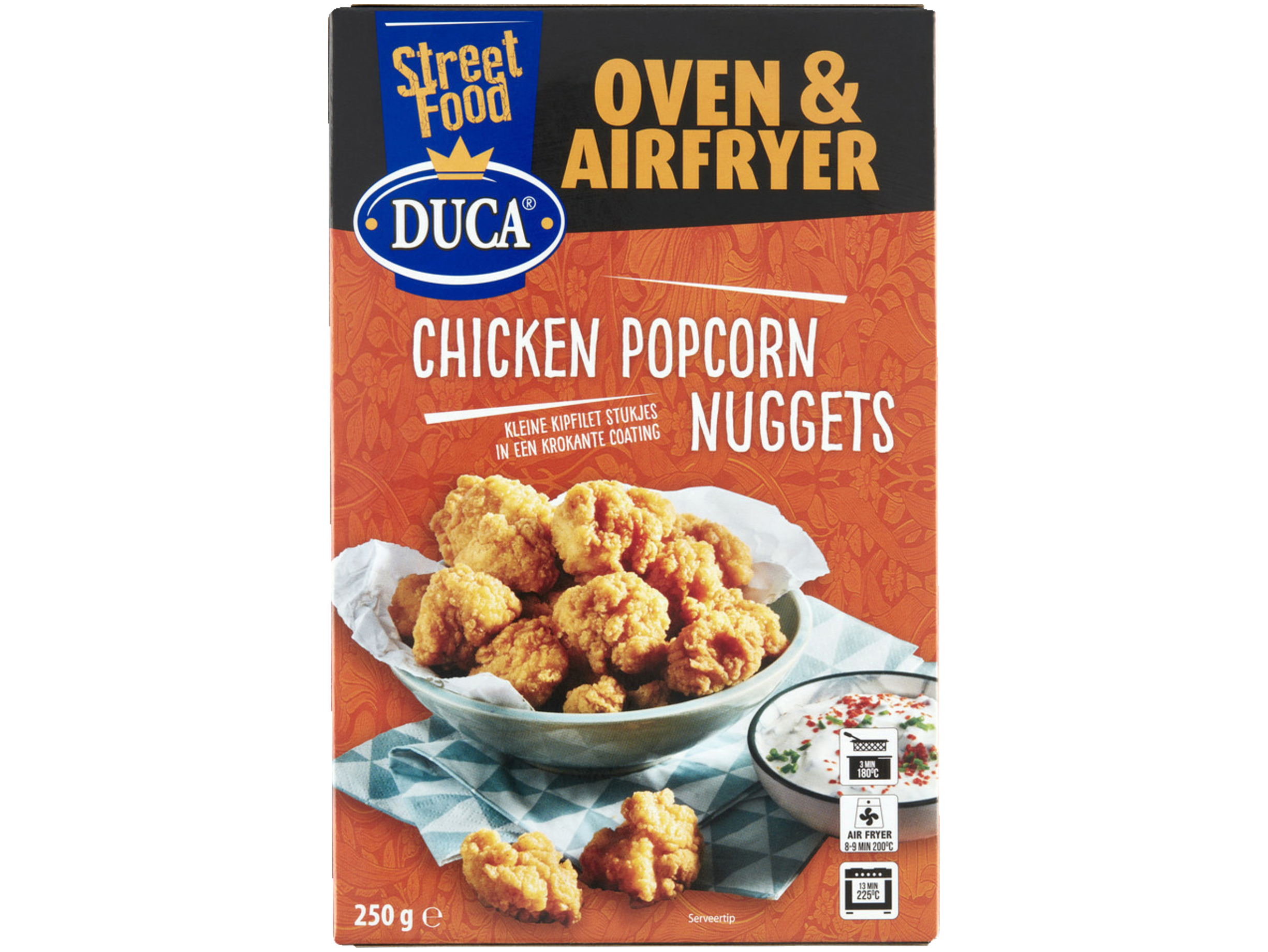 Chicken popcorn nuggets oven & airfryer